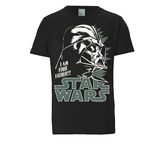 LOGOSHIRT T-Shirt »Darth Vader - Krieg der Sterne«, mit Star Wars-Aufdruck  ▷ kaufen | BAUR