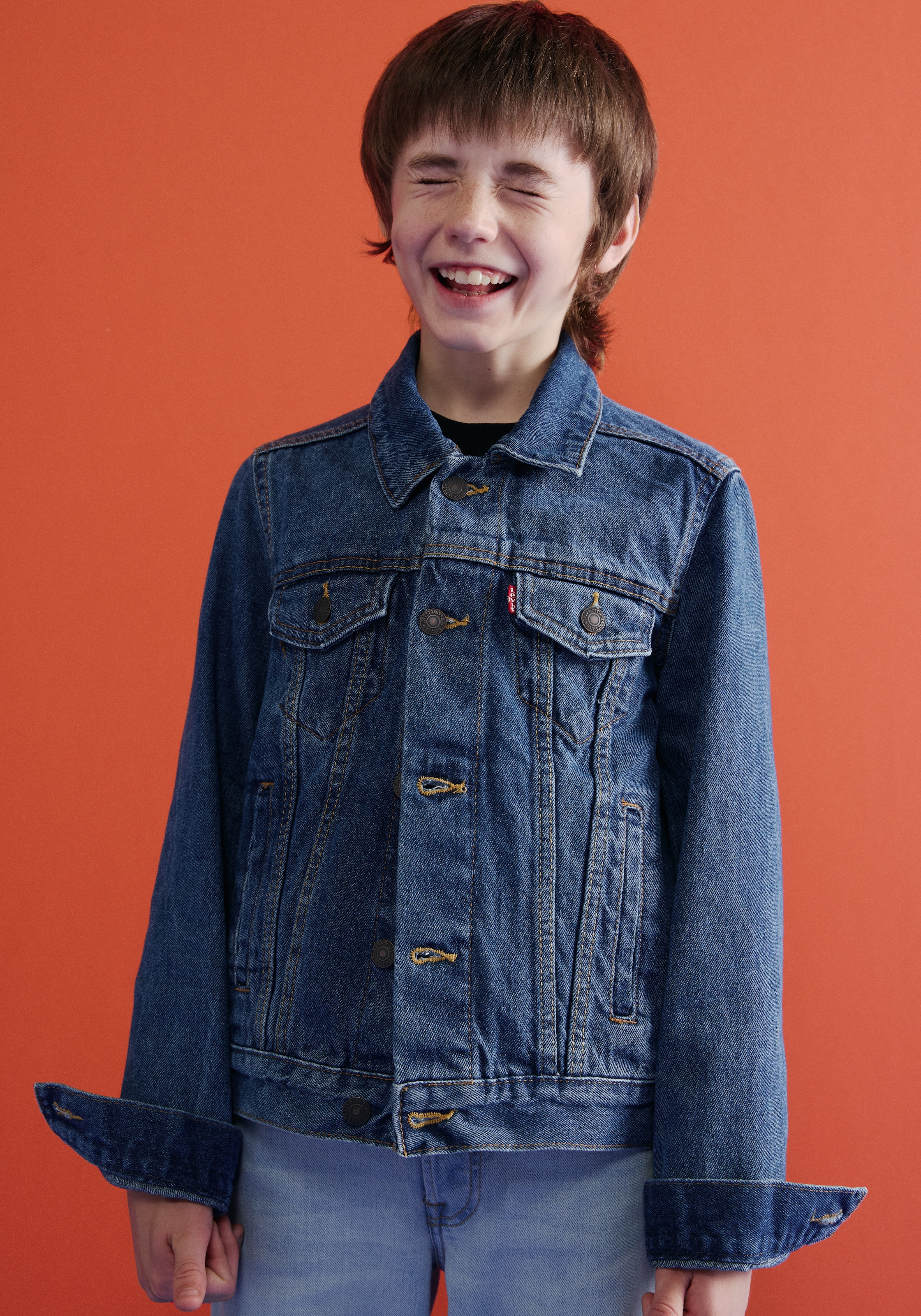 Levi's® Kids Jeansjacke »TRUCKER JACKET«, for BOYS