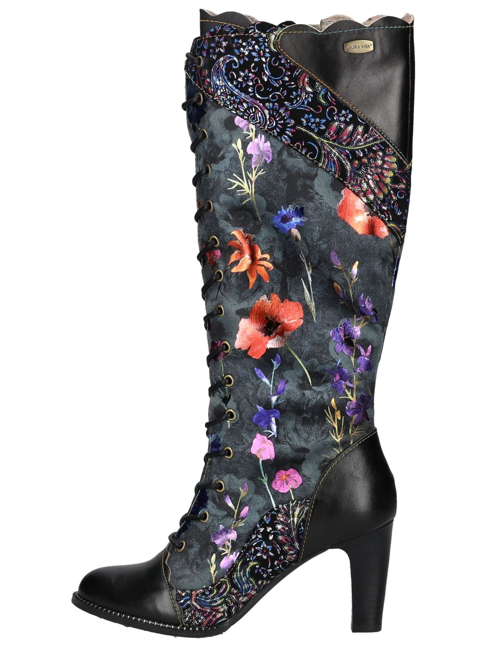 LAURA VITA Schnürstiefel »LAURA VITA Stiefel Leder/Textil«