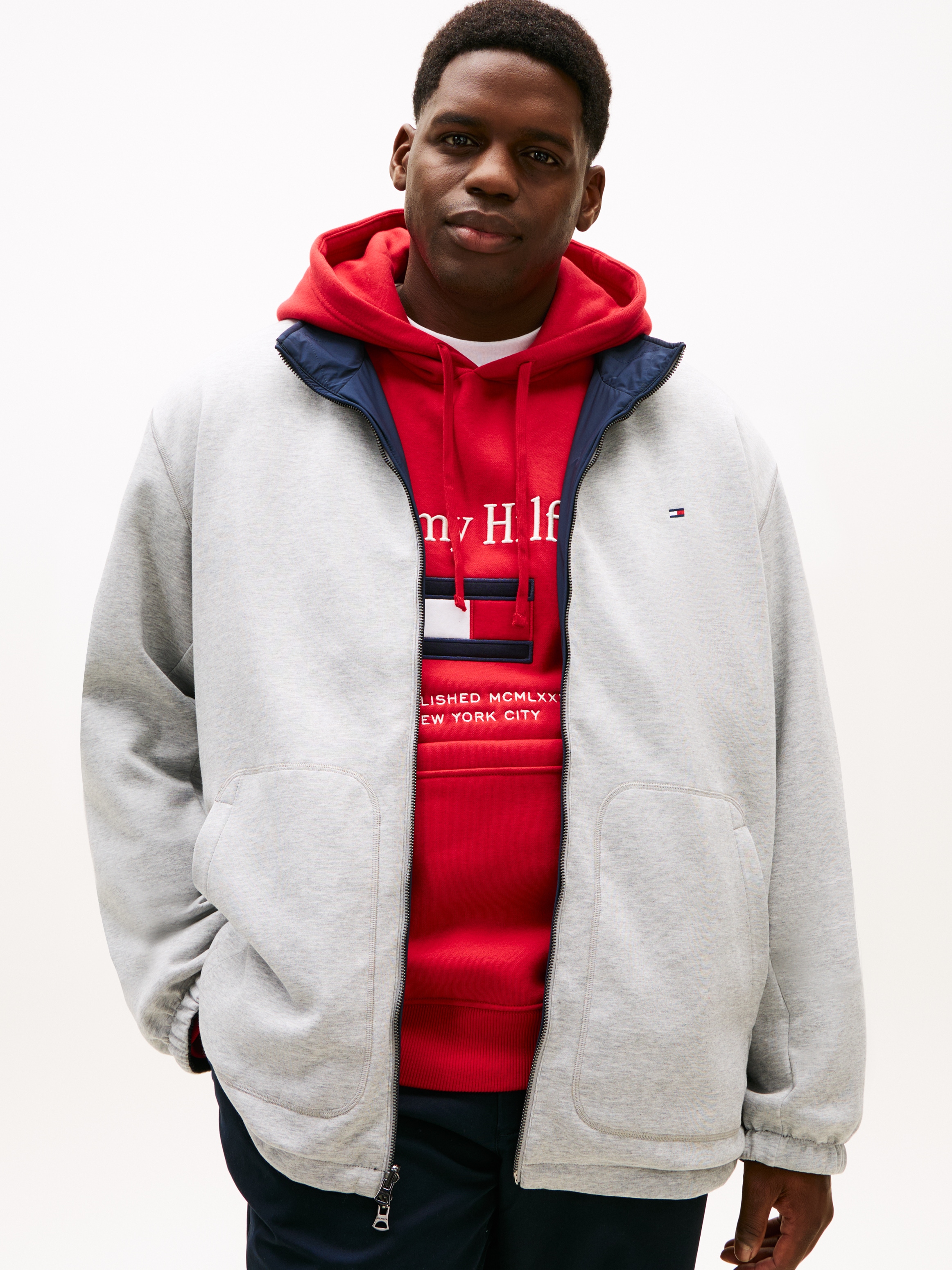 Tommy Hilfiger Big & Tall Wendejacke »BT-LW REVERSIBLE JACKET«