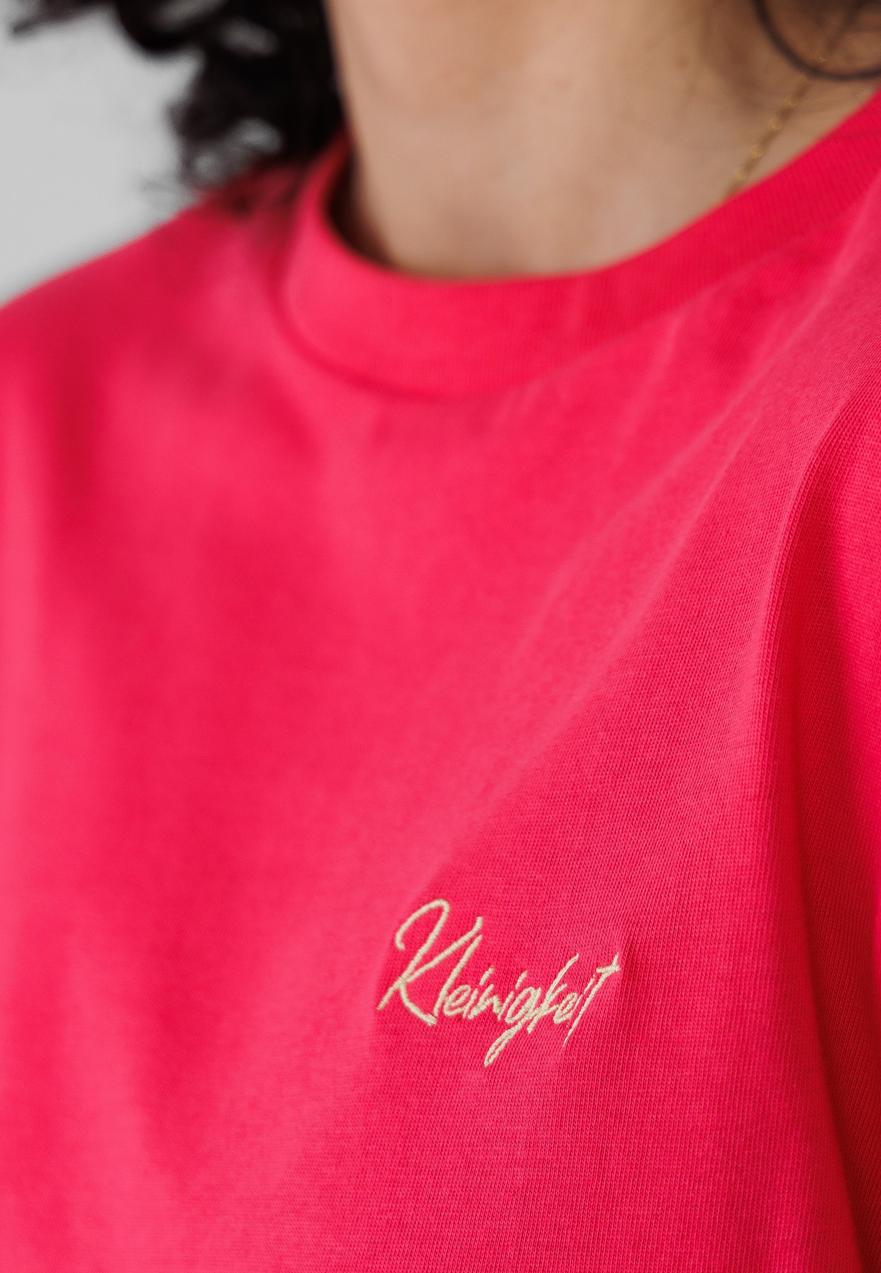 Kleinigkeit T-Shirt »Kleinigkeit Klein Aber Fein Writing Shört Girls« 1