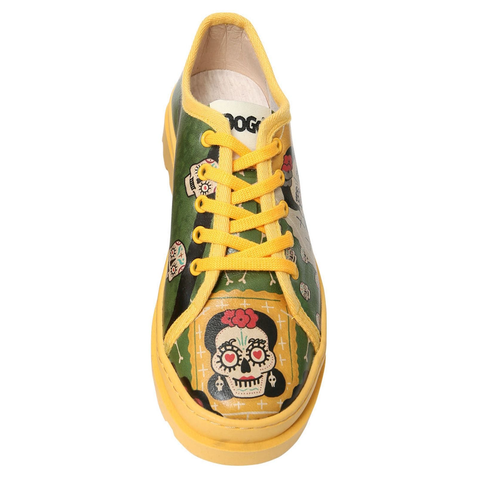 DOGO Schnürschuh »Sugar Skull«, Vegan