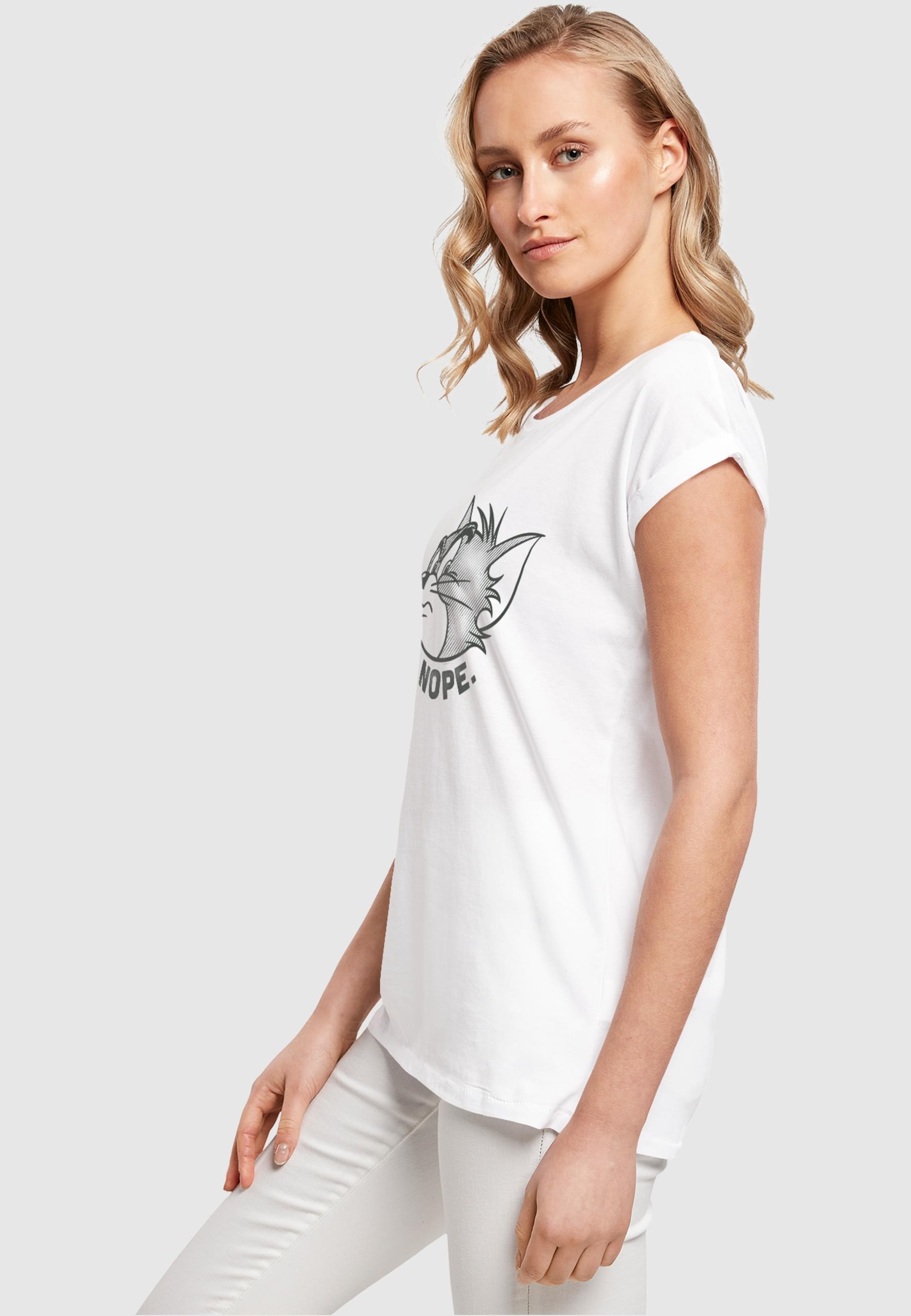 ABSOLUTE CULT T-Shirt »ABSOLUTE CULT Damen Ladies Tom and Jerry - Nope T-Shirt«, (1 tlg.)