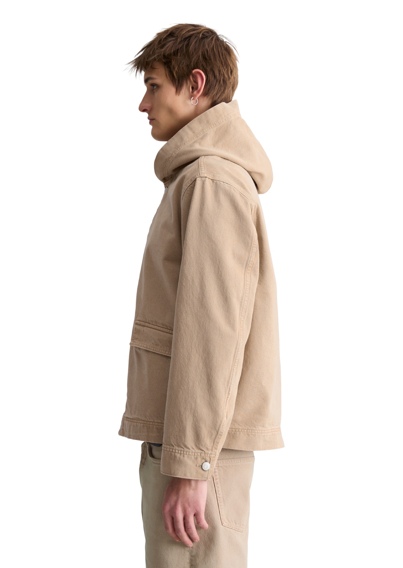 Marc OPolo DENIM Jeansjacke "aus robustem Bio-Baumwoll-Denim" ohne Kapuze günstig online kaufen