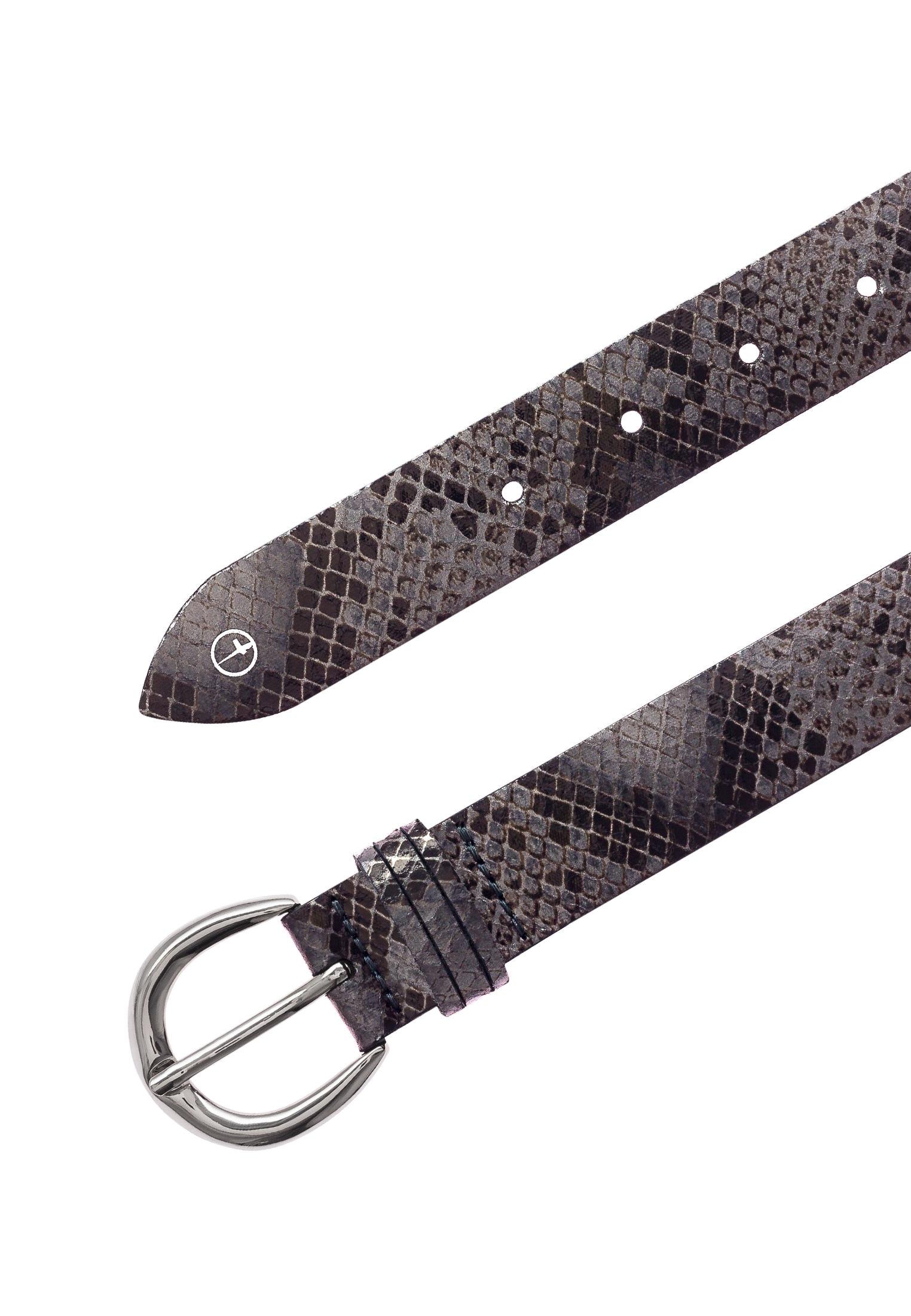 Tamaris Ledergürtel »"Deena Silver"« Schlangenmuster-Optik