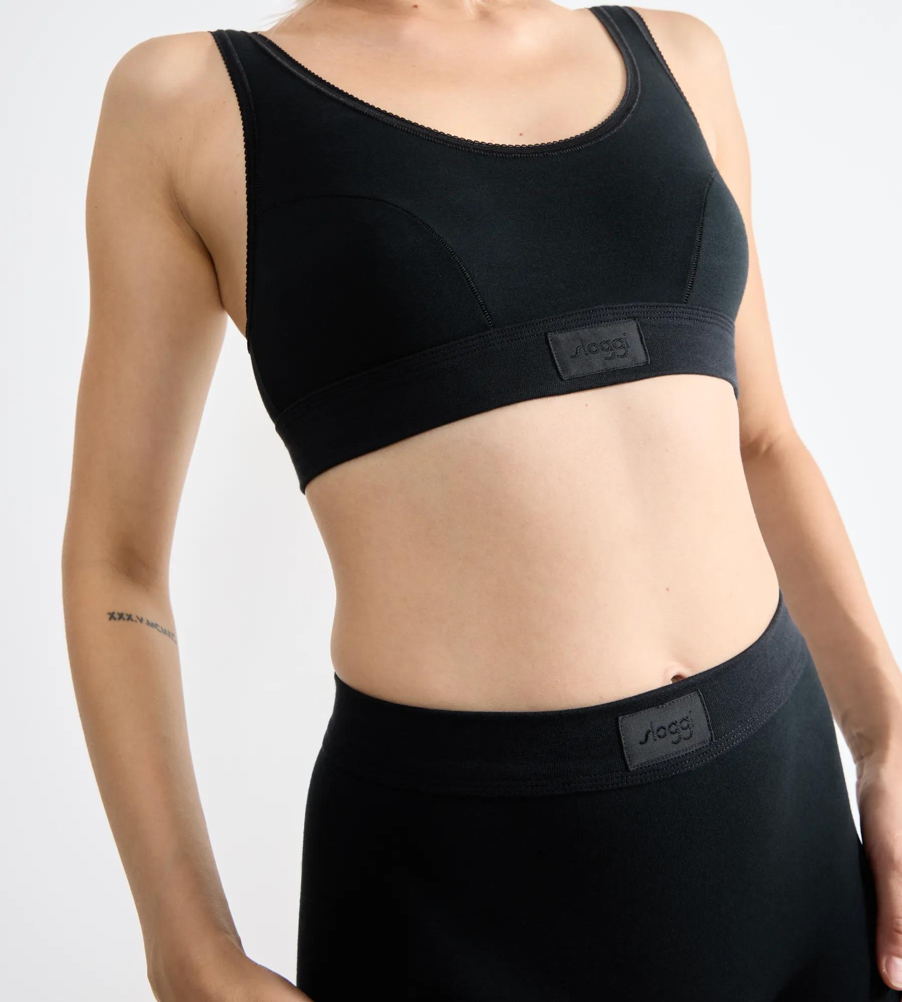 sloggi Bustier »Double Comfort T« mit verstärktem Brustbereich, weich, atmungsaktiv