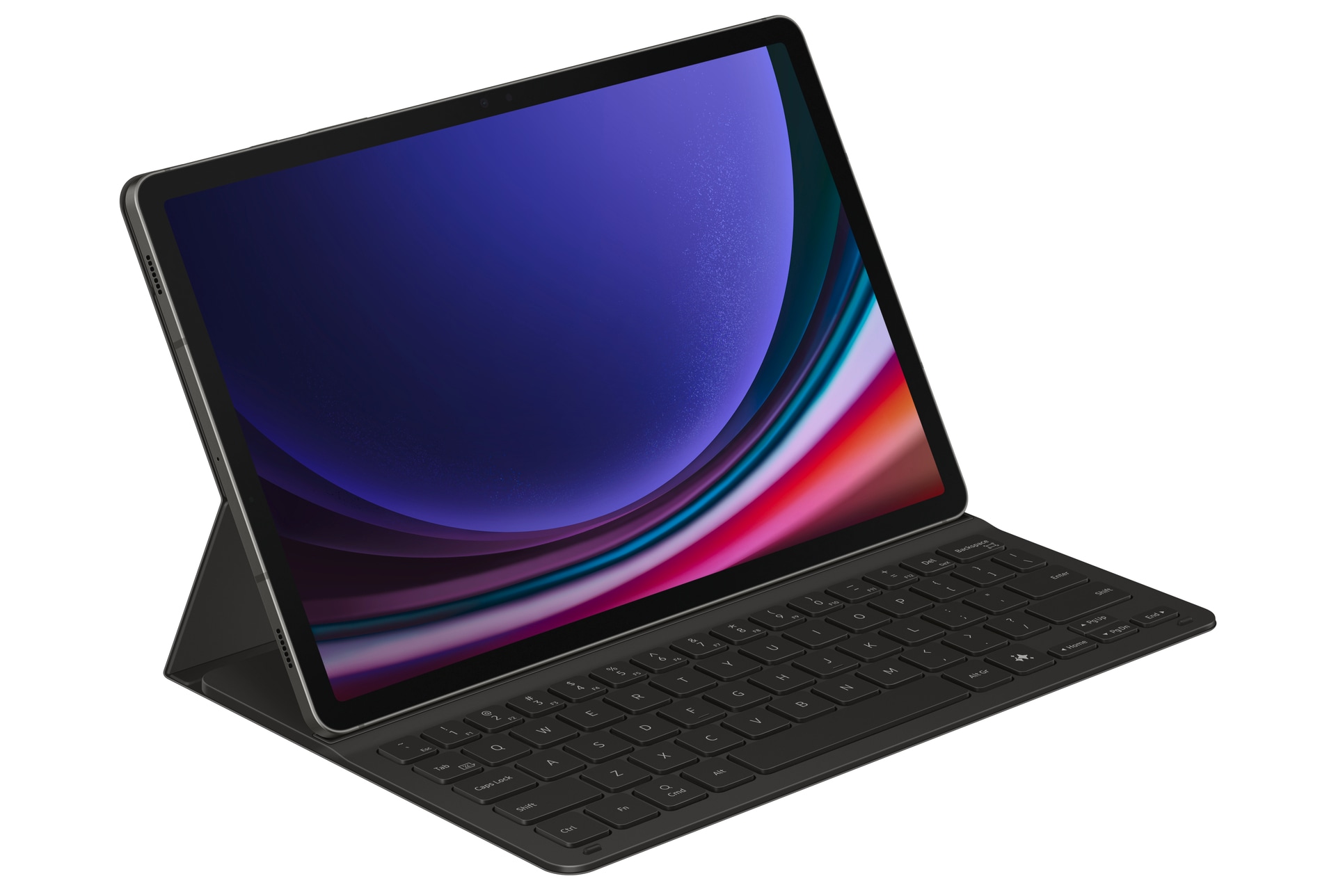 Samsung Tablet-Hülle »Book Cover Keyboard Slim für Galaxy Tab S9 | S9 FE | S10 FE«, Tastatur Cover, Schutzhülle, Tablethülle, Case, Schutzcase, stoßfest