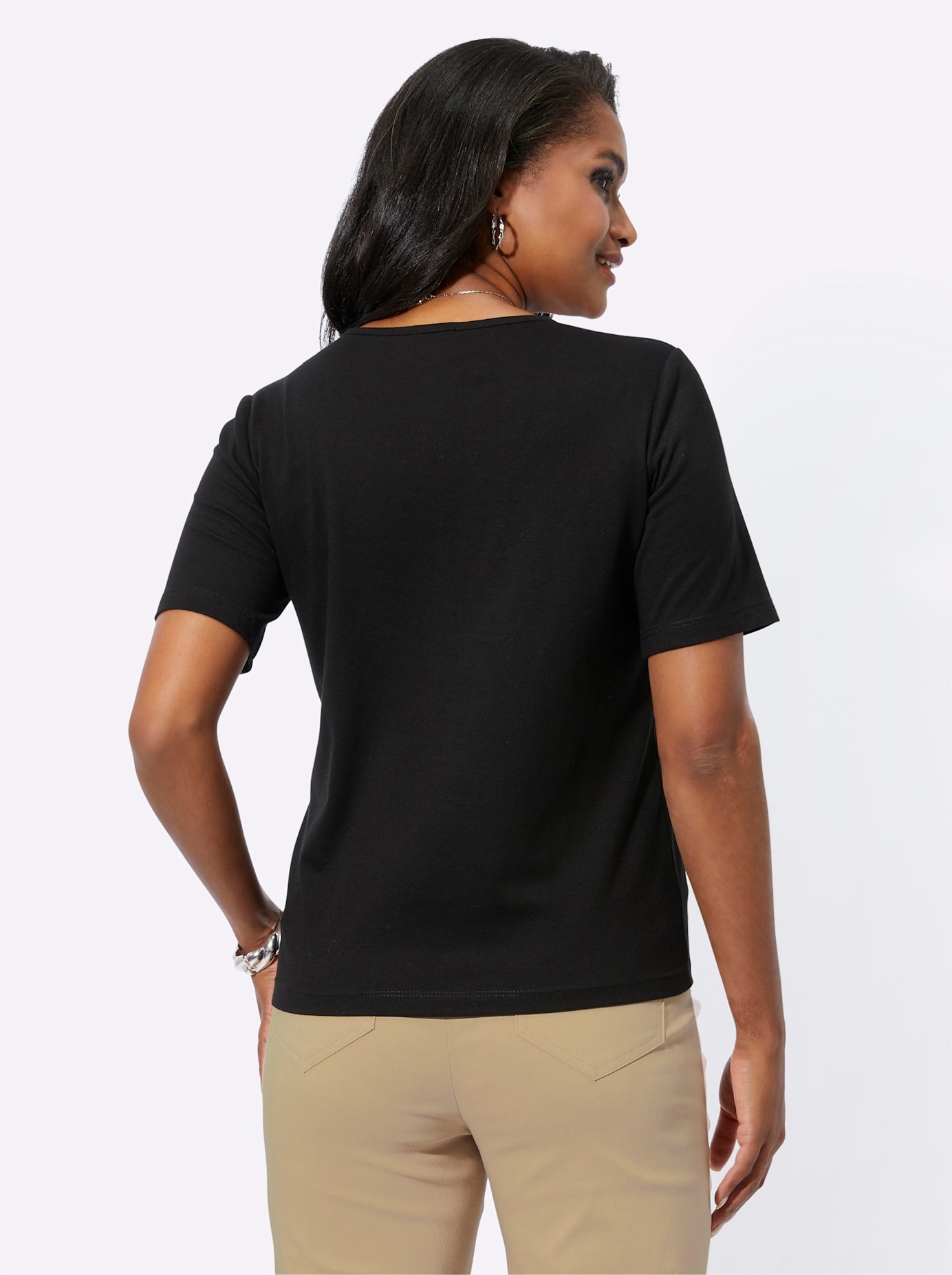 Lady Kurzarmshirt »Kurzarm-Shirt«, (1 tlg.)