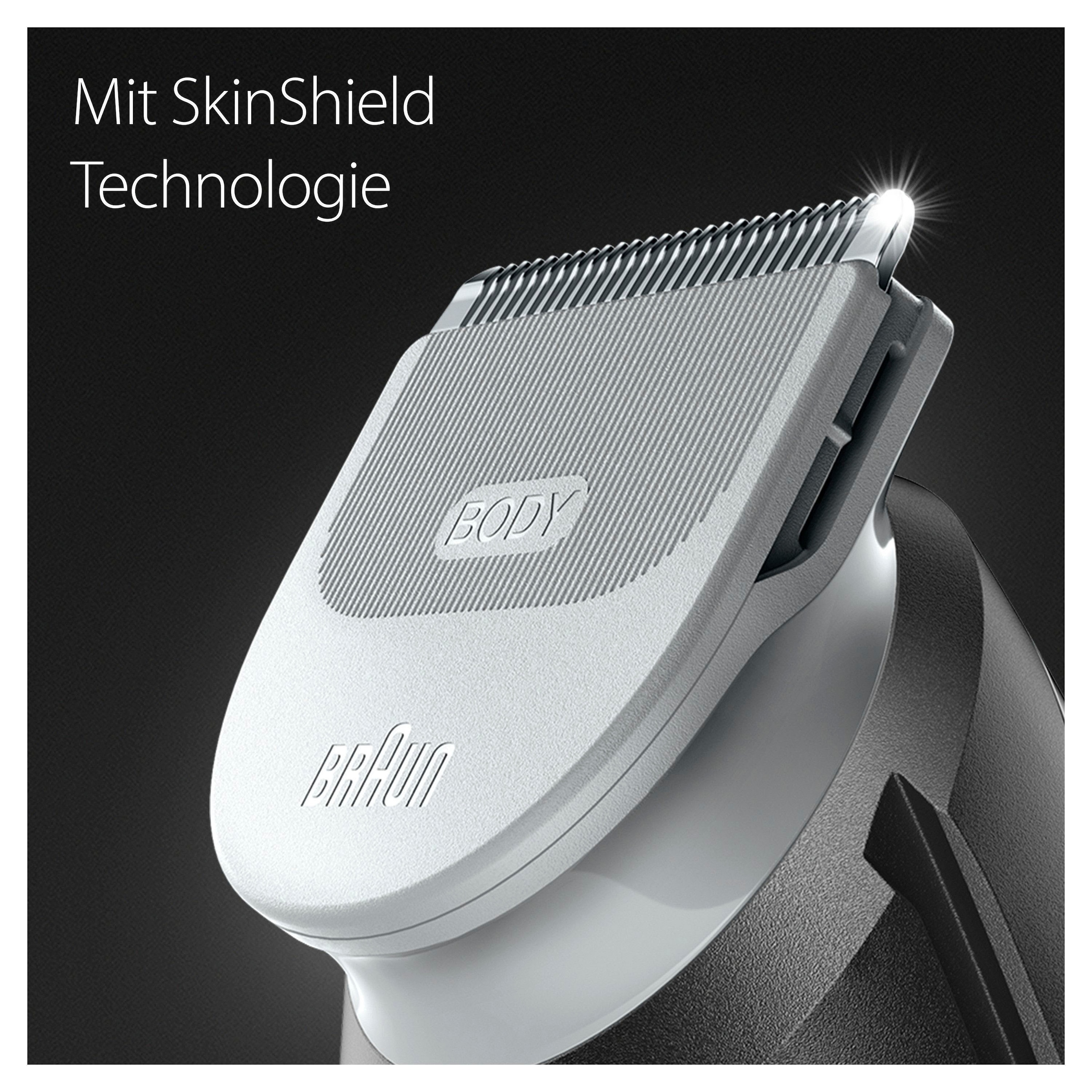 BG3340«, Aufsätze, Braun SkinShield-Technologie, Abwaschbar 3 kaufen online »Bodygroomer Haarschneider BAUR |