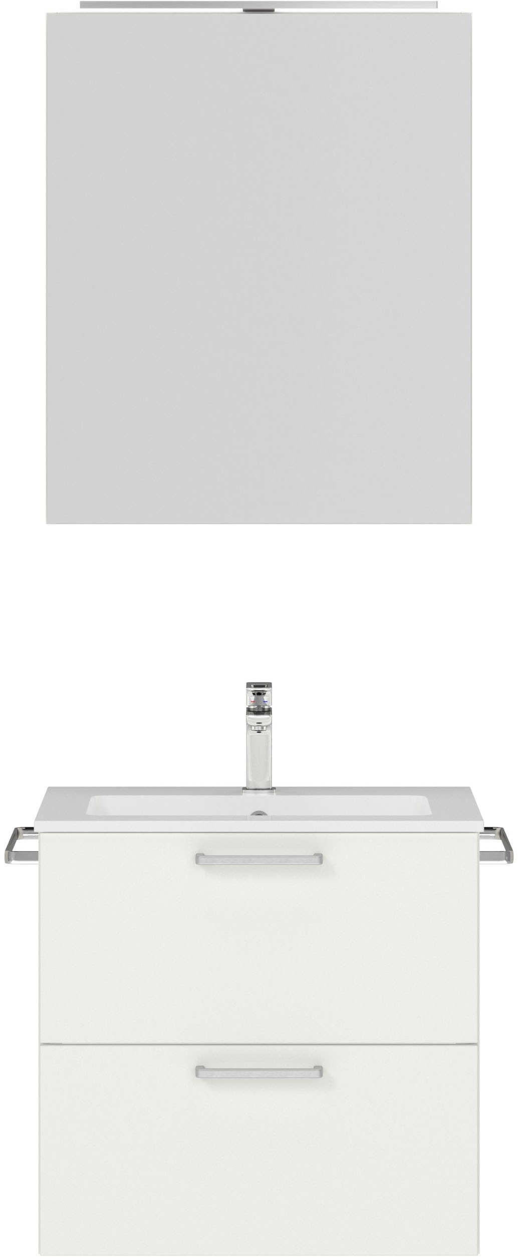 nobilia Badmöbel-Set "Tolvina" vormontiert, mit Soft-Close, 2 Stk. tlg. günstig online kaufen