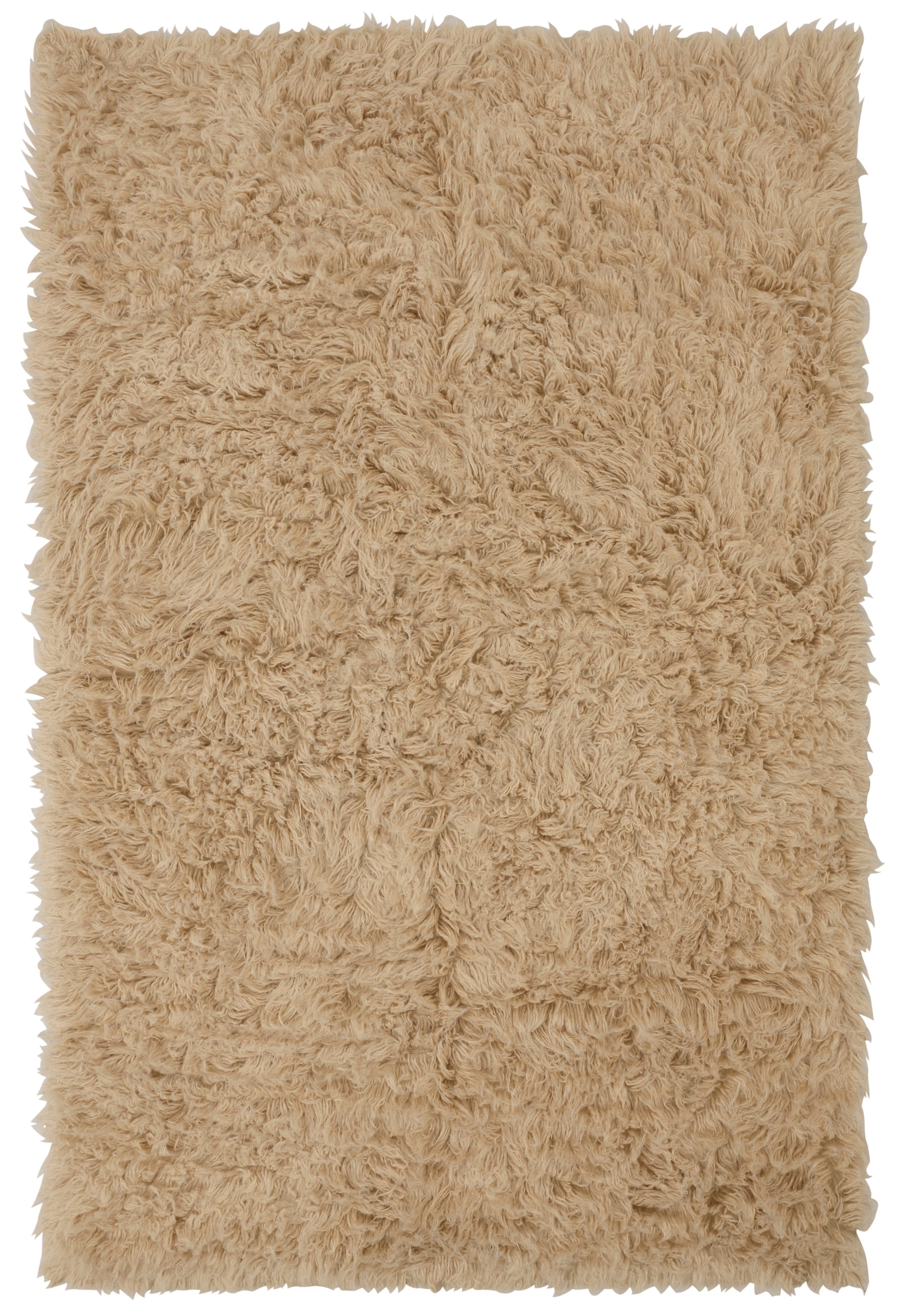 Böing Carpet Wollteppich »Flokati 1500 g«, rechteckig, 60 mm Höhe, Handweb Teppich, Uni-Farben, reine Wolle, handgewebt
