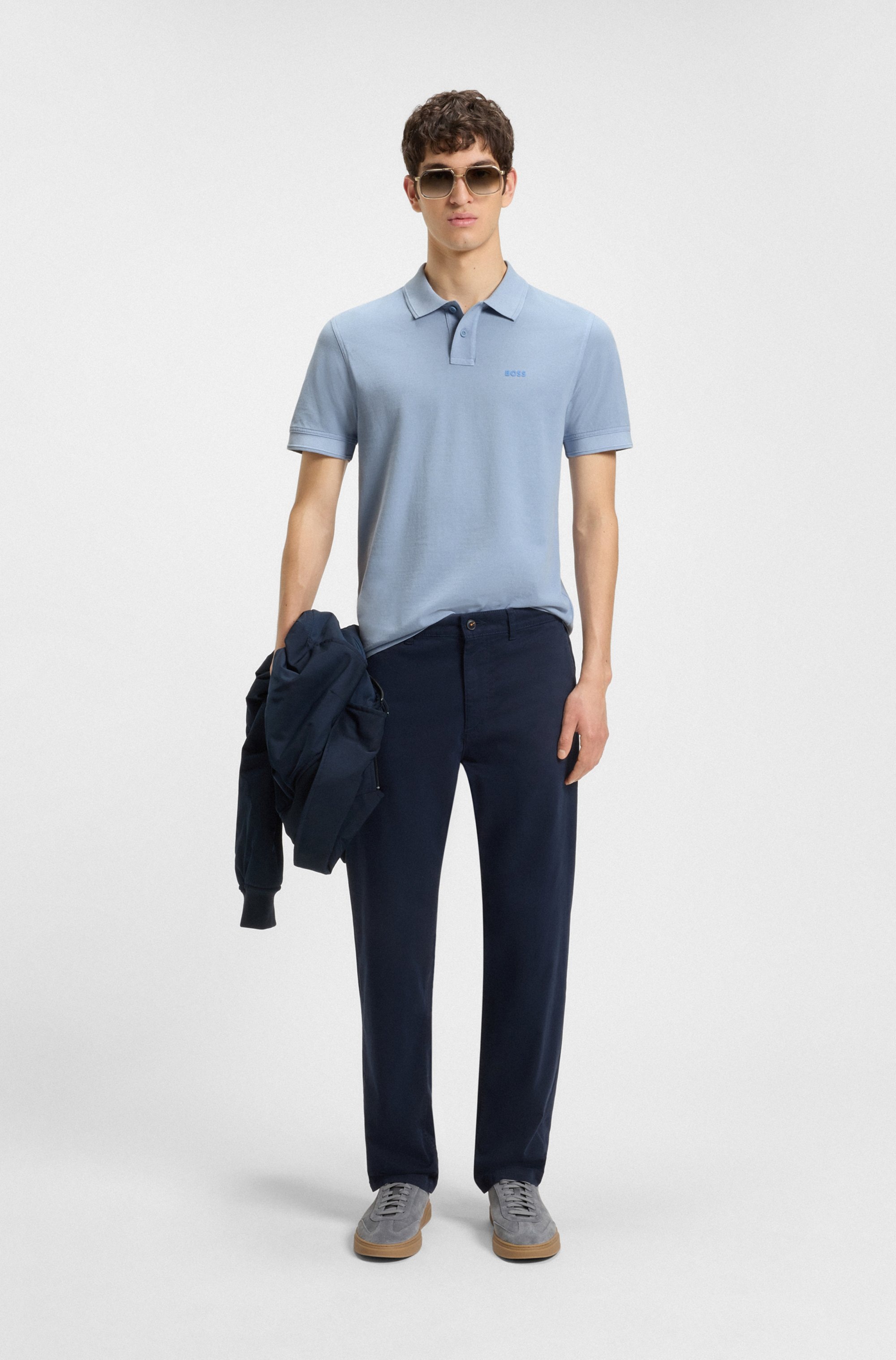BOSS ORANGE Poloshirt »Prime«, mit Polokragen