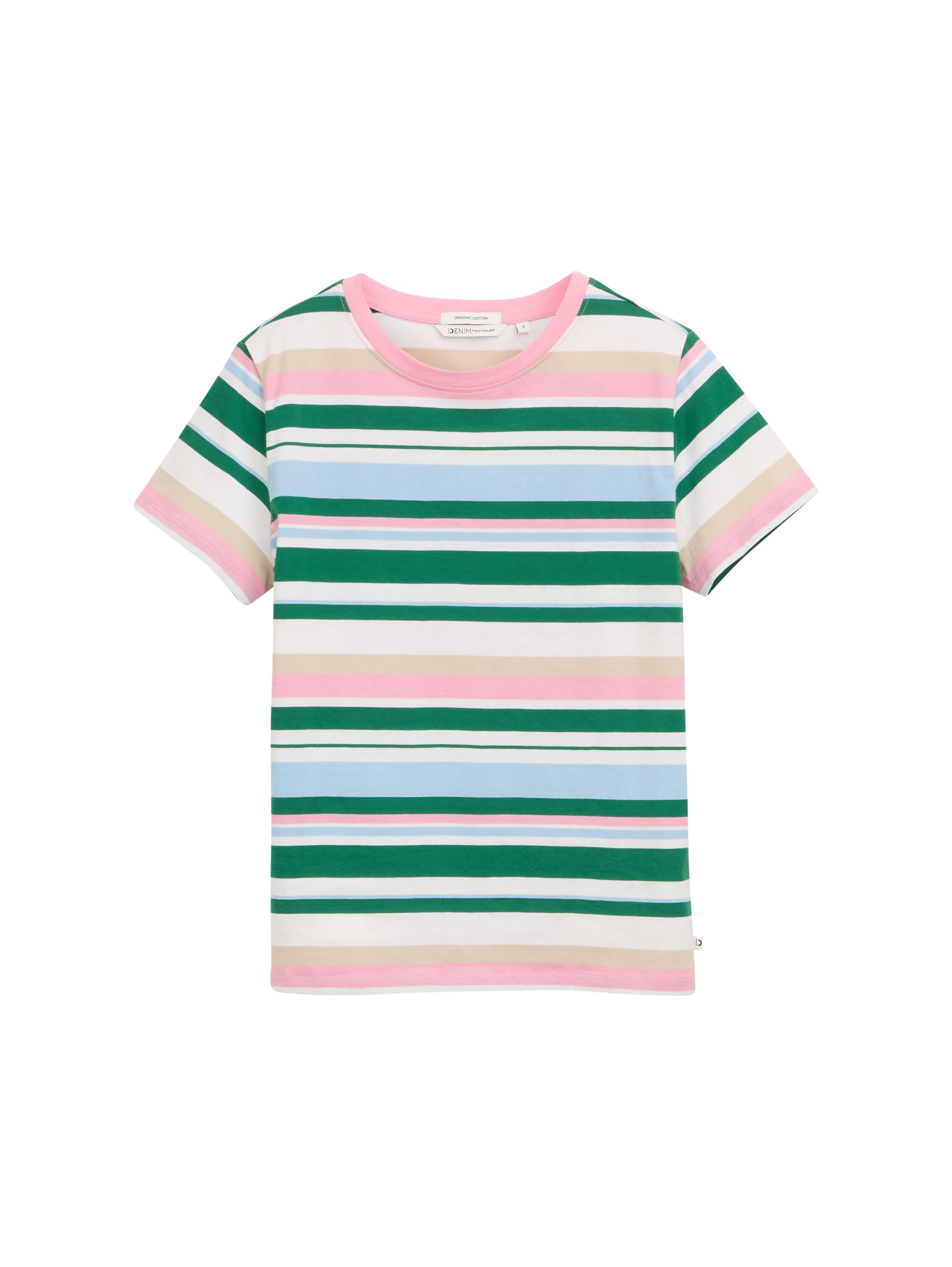 TOM TAILOR Denim T-Shirt, geringelt