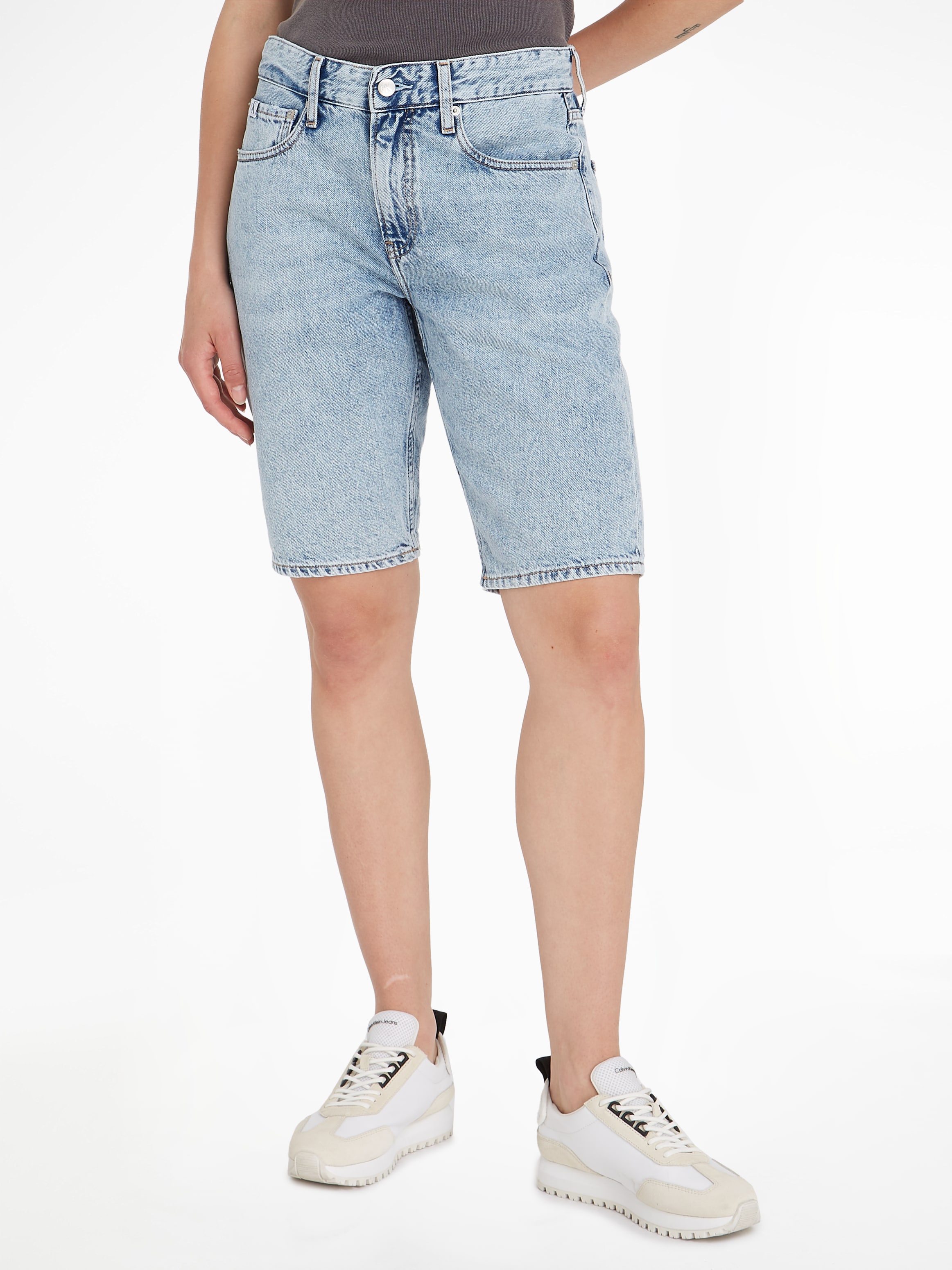 Calvin Klein Jeans Jeansshorts "REGULAR SHORT", in klassischer 5-Pocket-Form