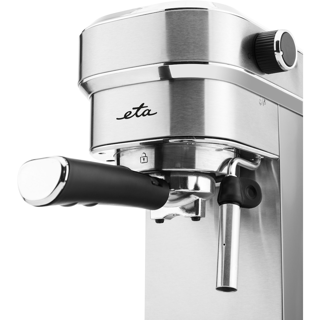 eta Espressomaschine »STRETTO ETA21890000«, Slim-Design, 1350 W, Wassertank 750 ml, Pumpendruck bis 15 Bar