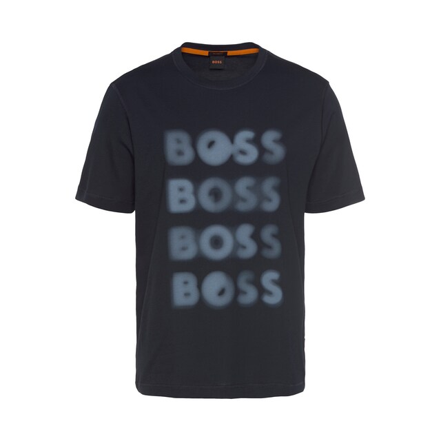 BOSS ORANGE T-Shirt »Teetrury«, mit modischen Nahtverzierungen ▷ kaufen |  BAUR