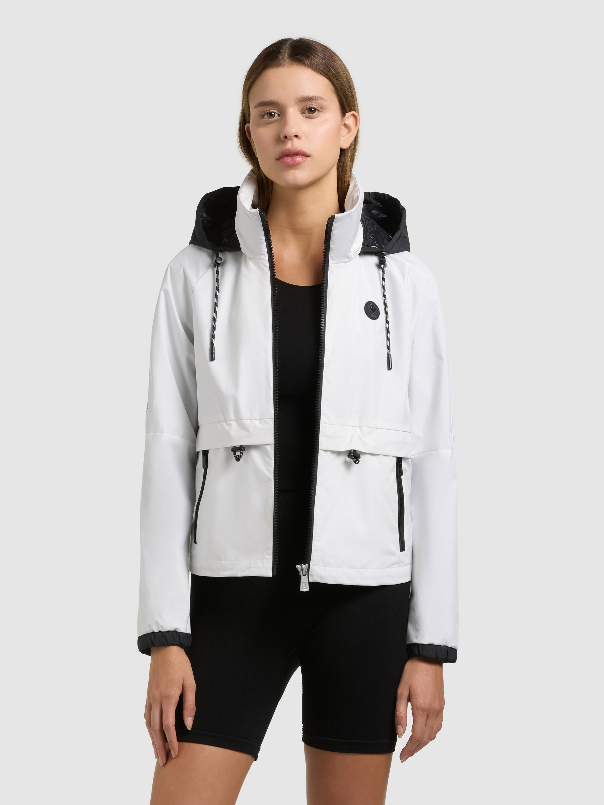 khujo Blouson »OLIA« mit Kapuze