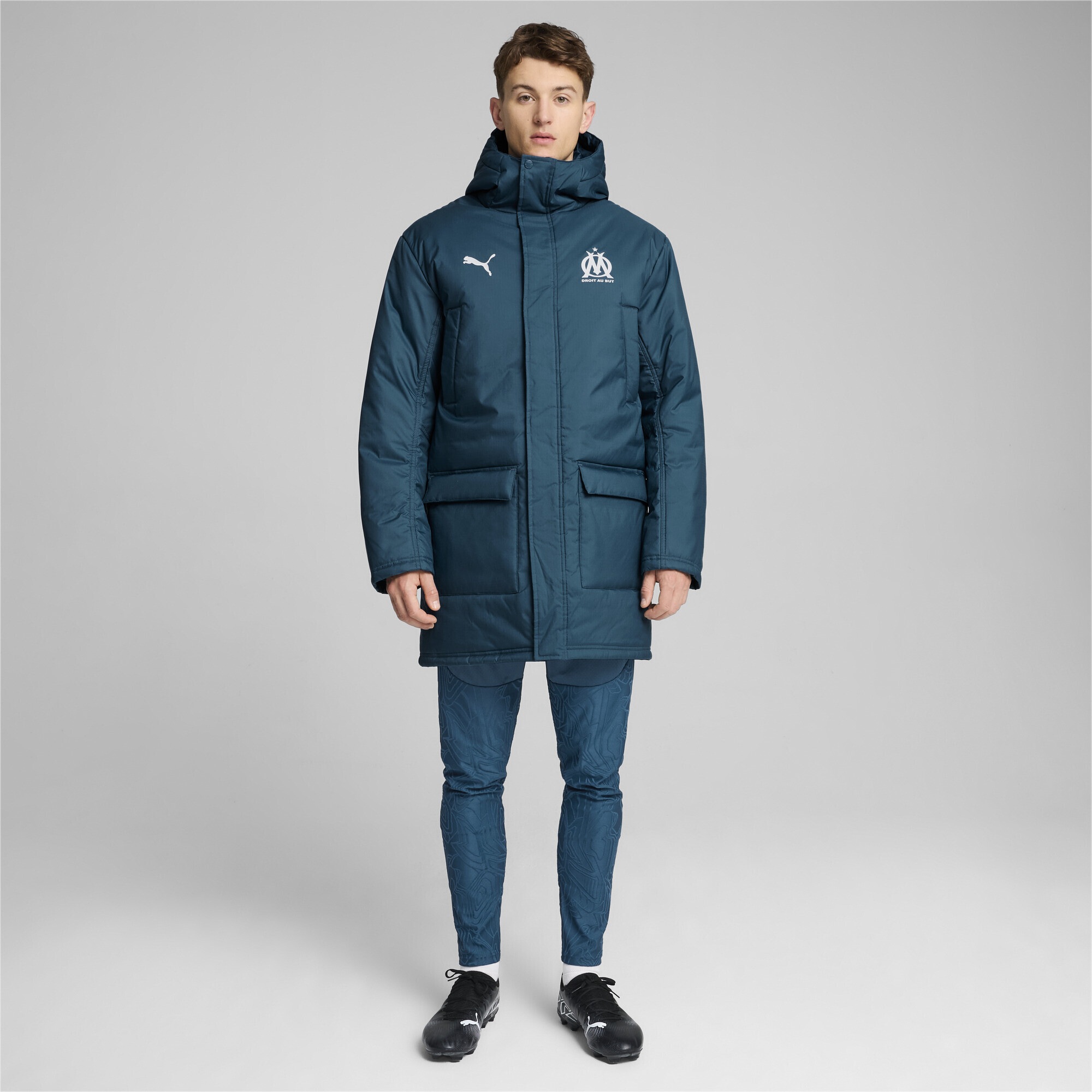 PUMA Winterjacke »Olympique de Marseille Winterjacke Herren«