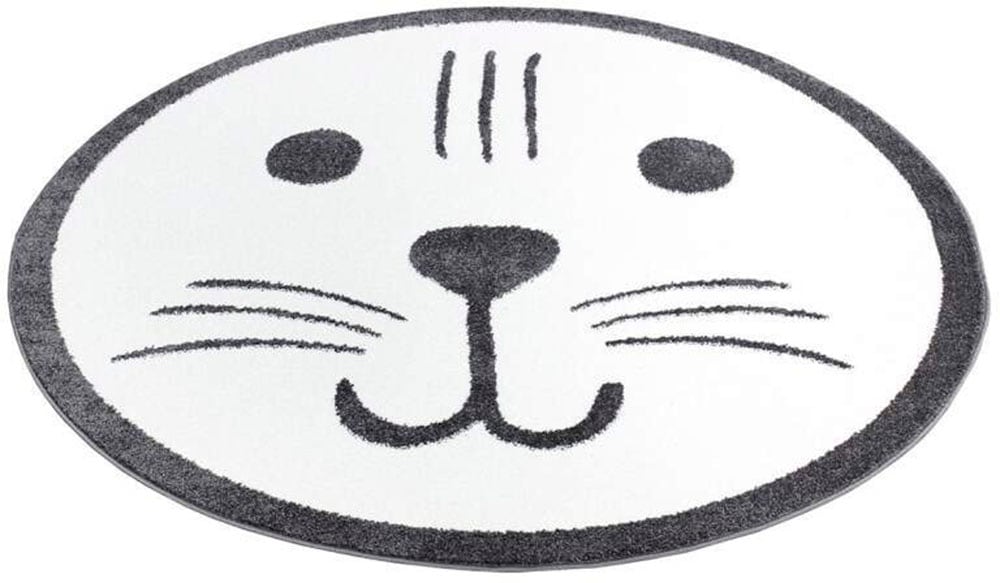 Carpet City Kinderteppich »ANIME918«, rund, 11 mm Höhe, Kinderzimmer Teppich Modern mit lustigen Cartoon-Figuren, Multi
