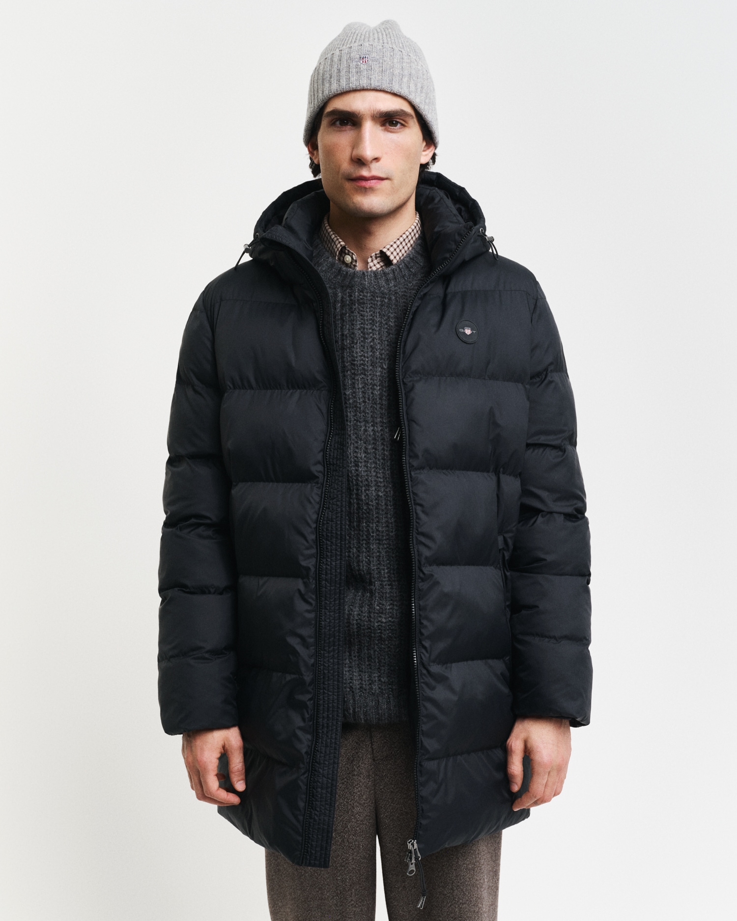 Gant Steppjacke "ACTIVE CLOUD MID LENGTH JACKET", mit Kapuze günstig online kaufen