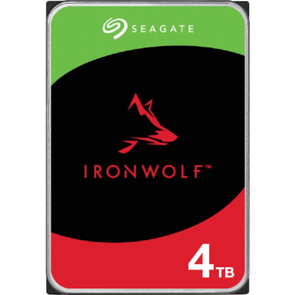 Seagate interne HDD-Festplatte »IronWolf 4TB«, 3,5 Zoll, Anschluss SATA III