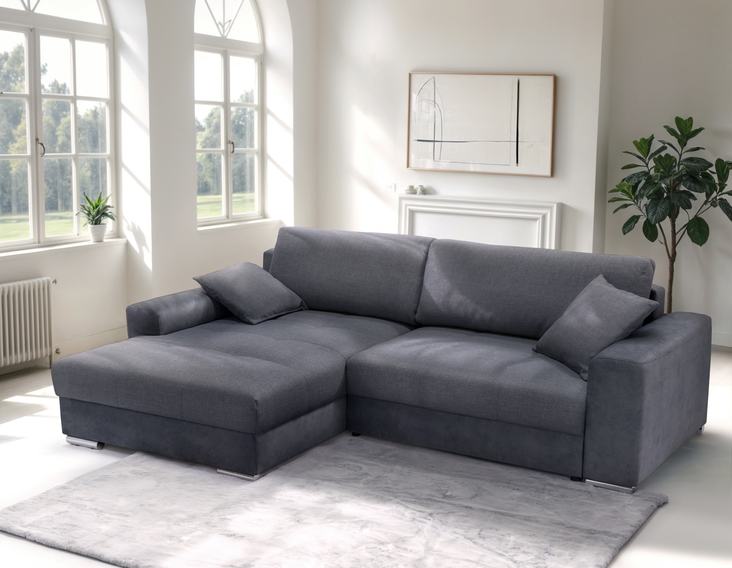exxpo - sofa fashion Ecksofa "Larnaca, inkl. Bettfunktion & Bettkasten, beq günstig online kaufen