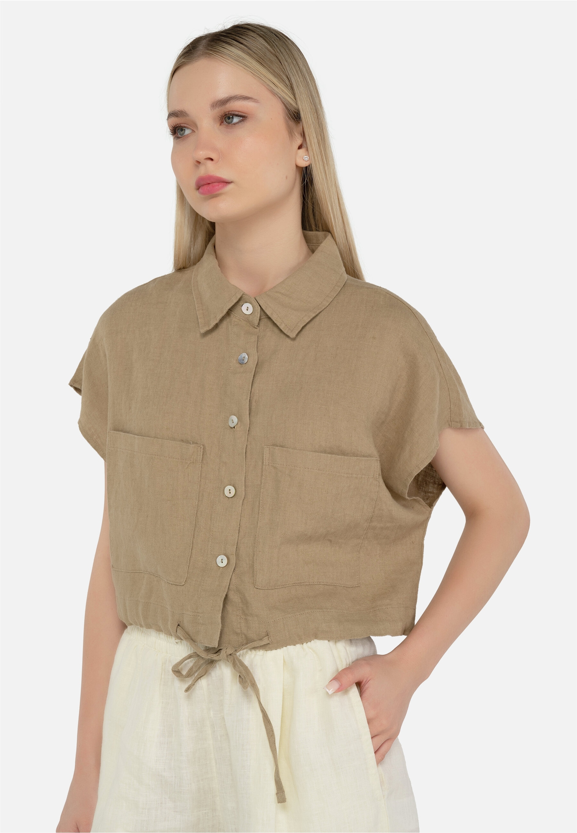 freshlions Klassische Bluse "Savannah", (1 tlg.), mit lockerer Passform günstig online kaufen