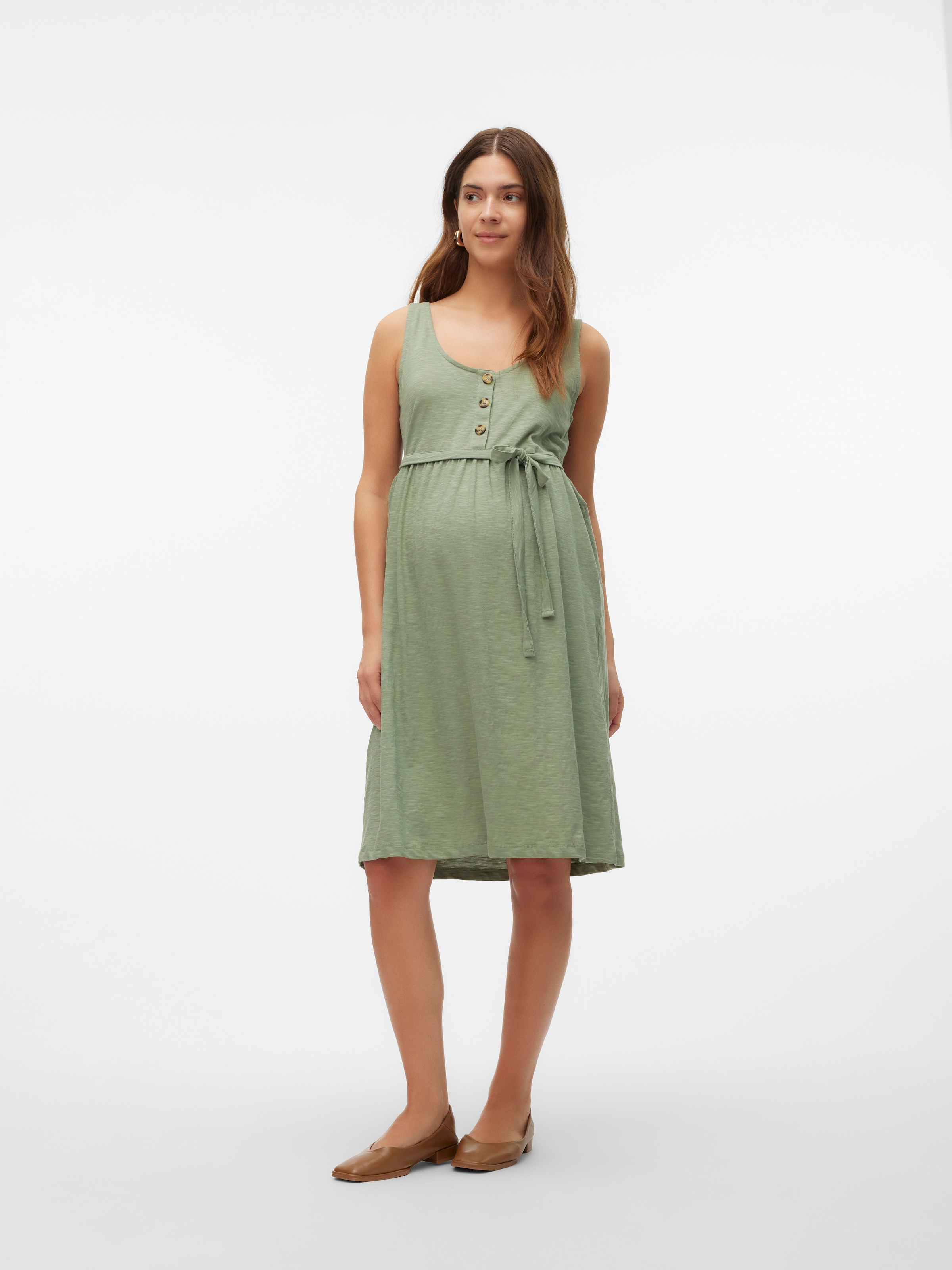 Mamalicious Umstandskleid »MLEVI LIA SL JRS ABK DRESS 2F NOOS«