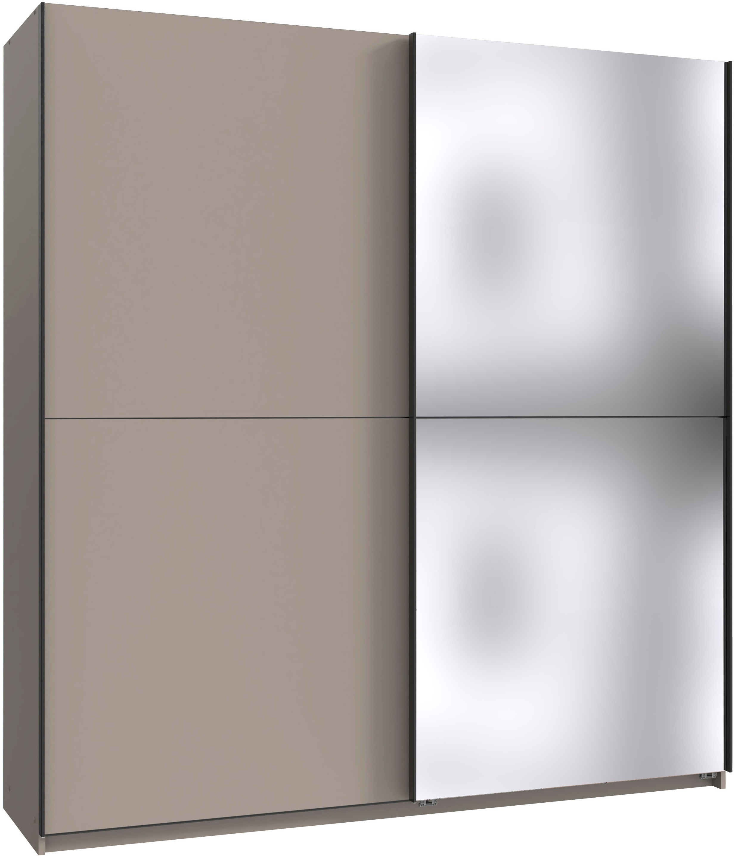 Wimex "Mugano, B/T/H 135 oder 180/65/198cm, Made in Germany" wähle Deine Ausstattung: Basic oder Premium, 2 Schwebetüren mit oder ohne Spiegel, Metallgriffe