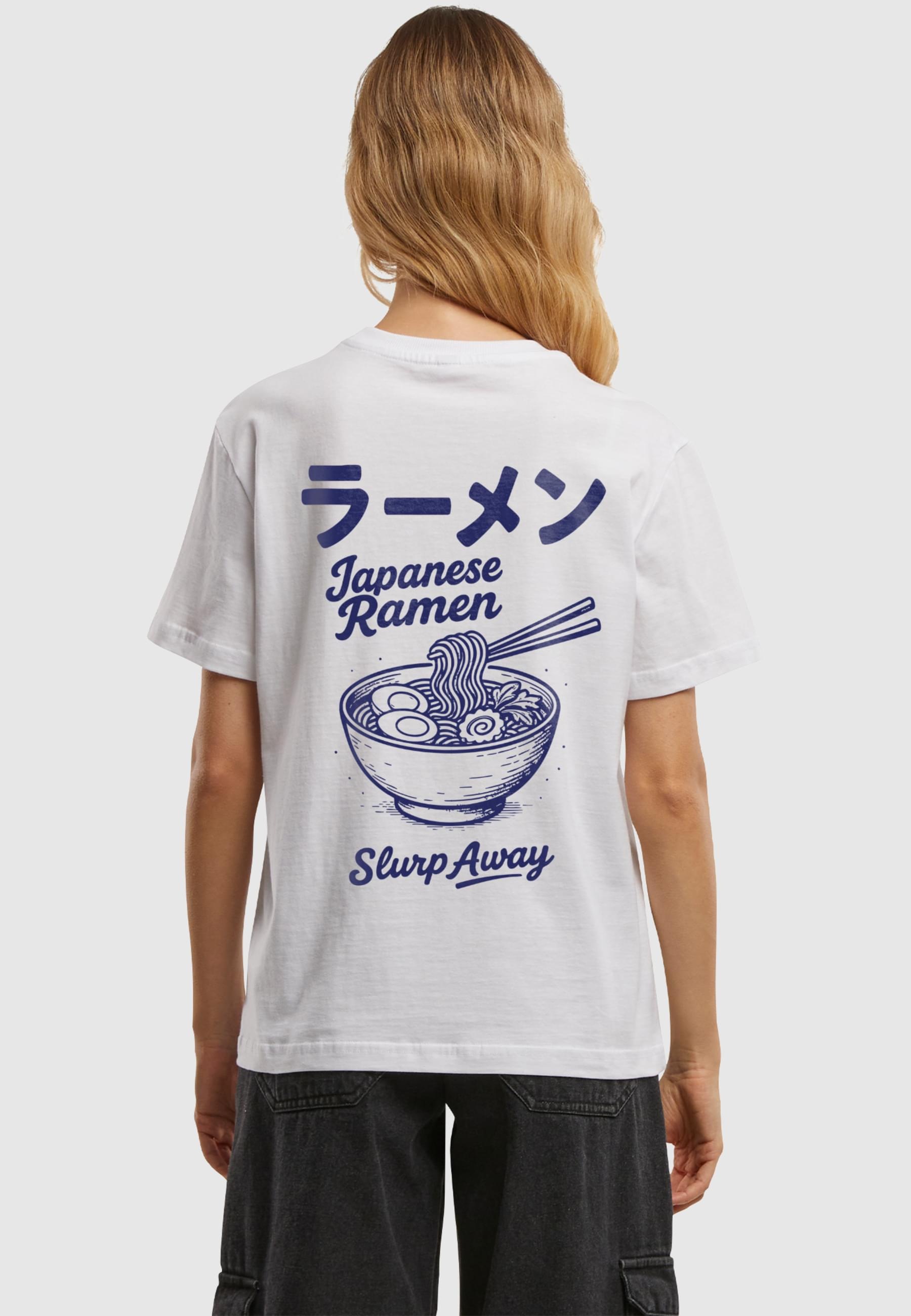 Merchcode T-Shirt »Merchcode Ladies Japanese Ramen Tee«, (1 tlg.)