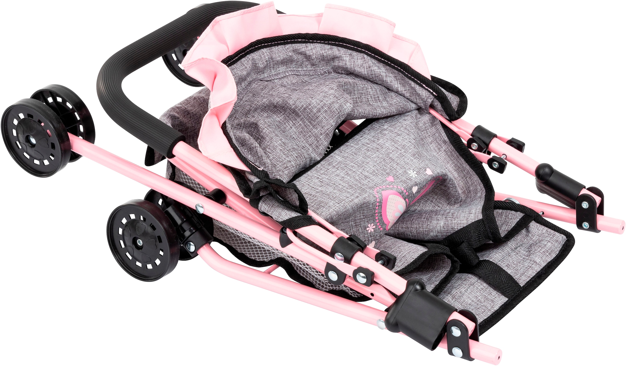 Bayer Puppenbuggy, mit Tasche