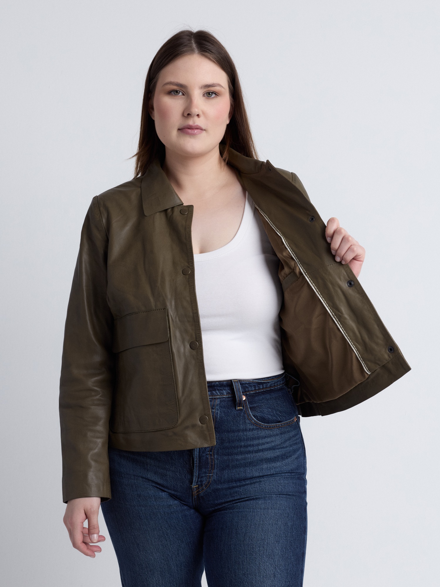 Maze Lederjacke »42025054«