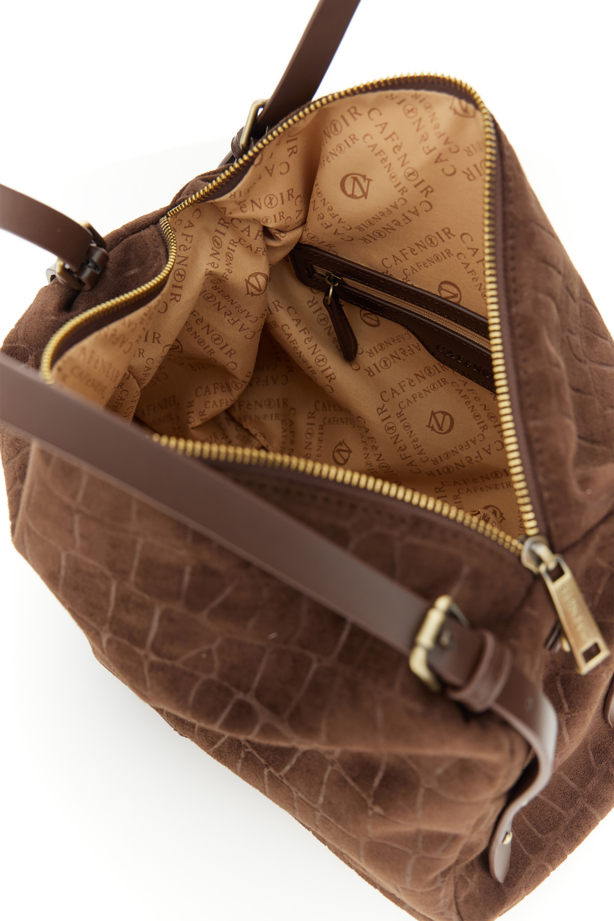 CAFèNoir Schultertasche »HOBO BAG C3NM1106 Damen« Schultertasche Damen, Abendtasche, Handtasche, Fashion, Lifestyle