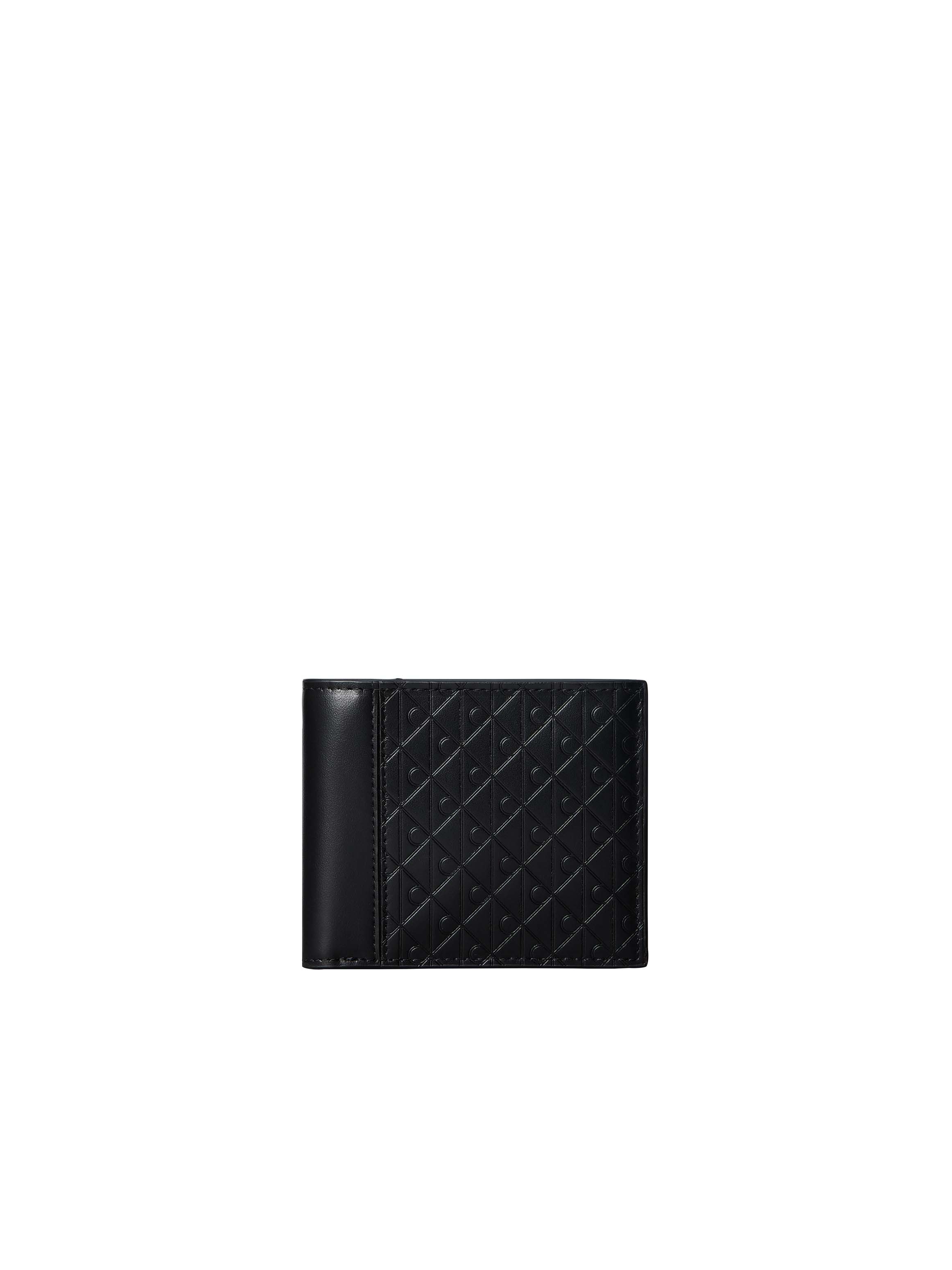 Calvin Klein Geldbörse "REFINED EMBLEM MIX BILLFOLD W/ F" Geldbörse, Portemonnaie, Money Pocket mit umlaufender CK-Logoprägung