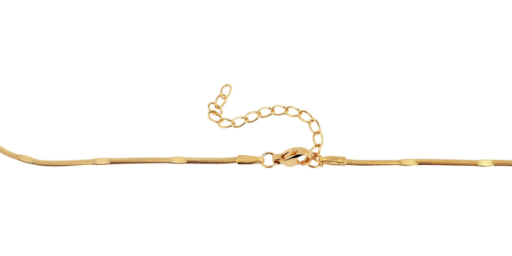 Adelia´s Kette ohne Anhänger »Damen Halskette – Schlangenkette aus Edelstahl 45 cm« Ein Geschenk, das Freude macht
