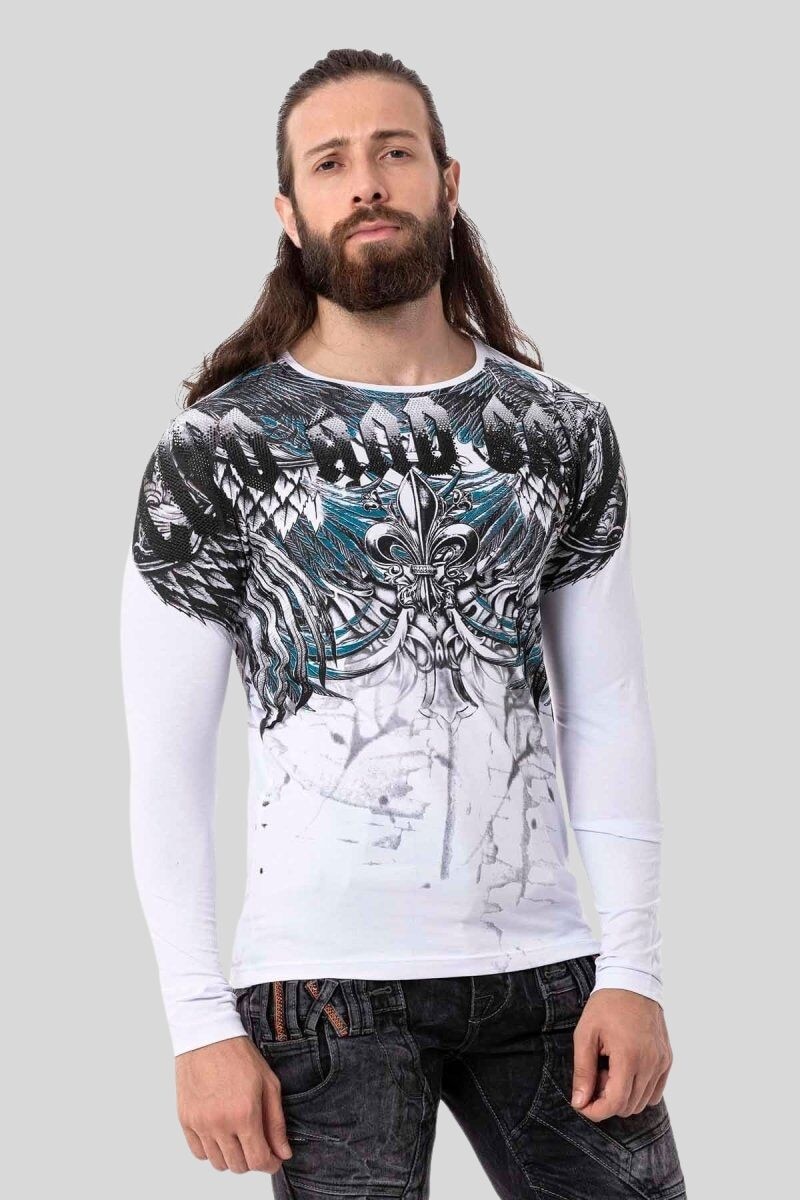 Cipo & Baxx T-Shirt "Sweatshirts" mit coolem Print günstig online kaufen