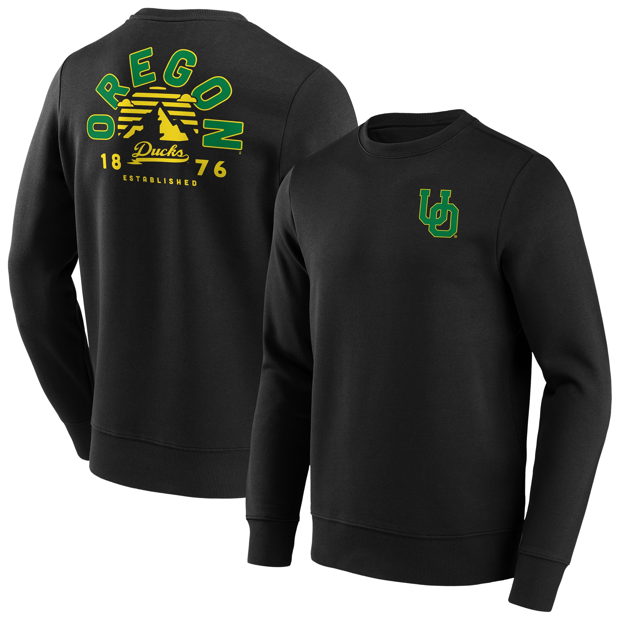 Fanatics Sweatshirt "Fanatics Sweatshirt Oregon Ducks Hometown Graphic Crew günstig online kaufen