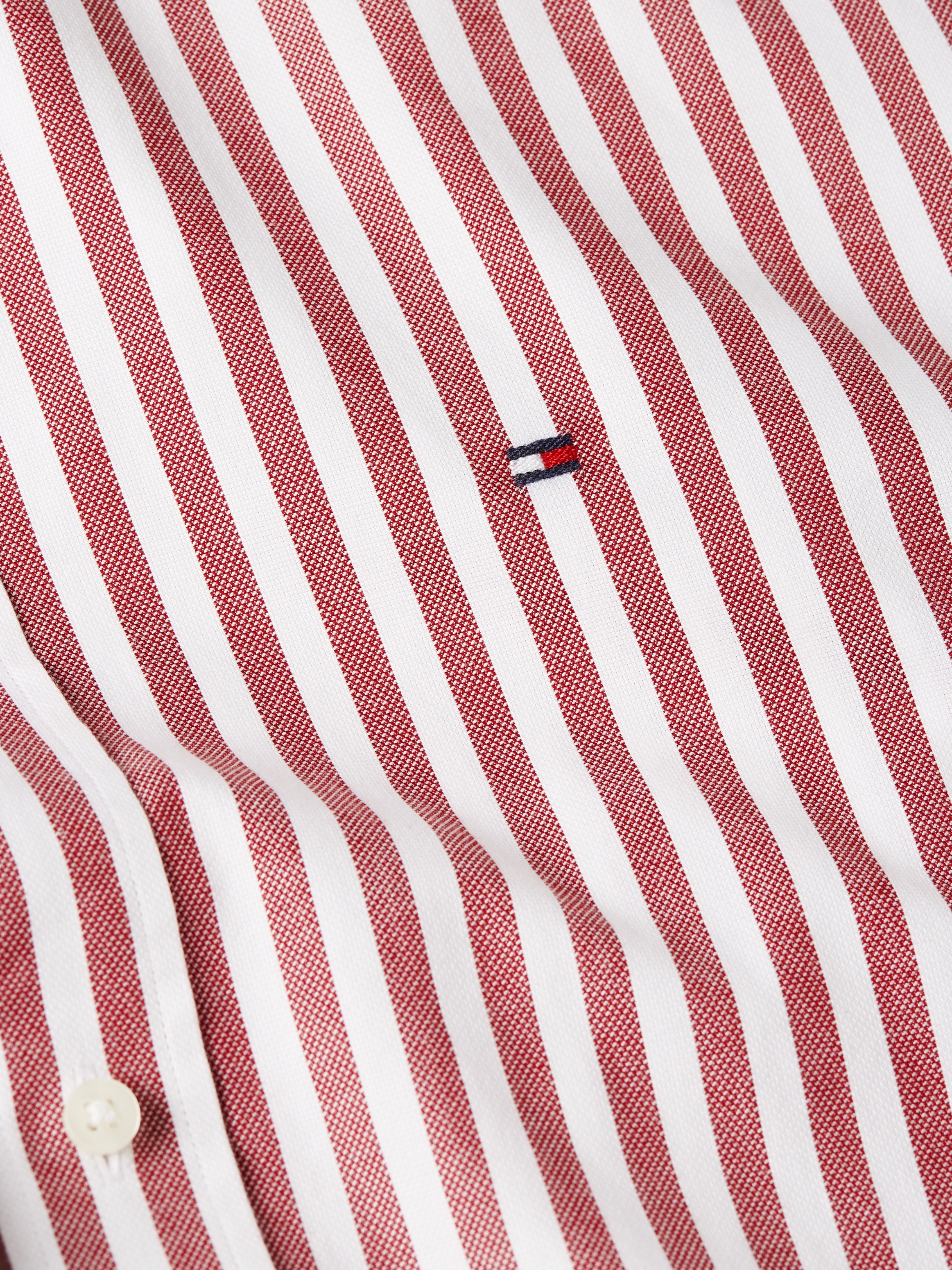Tommy Hilfiger TAILORED Langarmhemd »CL-W ROYAL OXF STRIPE RF SHIRT«, mit Button-down-Kragen