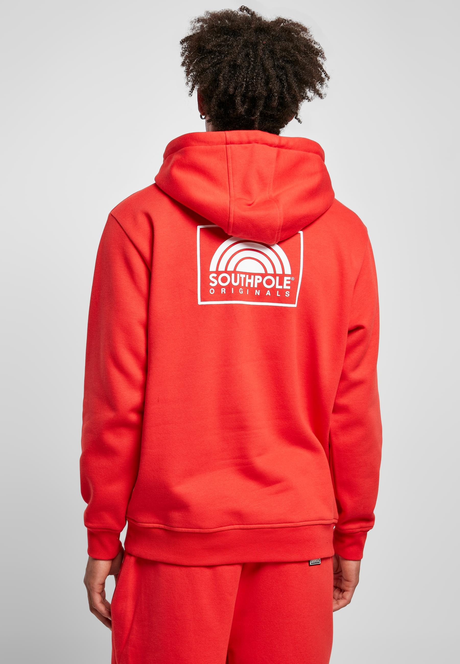 Southpole Kapuzensweatshirt »Southpole Herren Southpole Square Logo Hoody«, (1 tlg.)