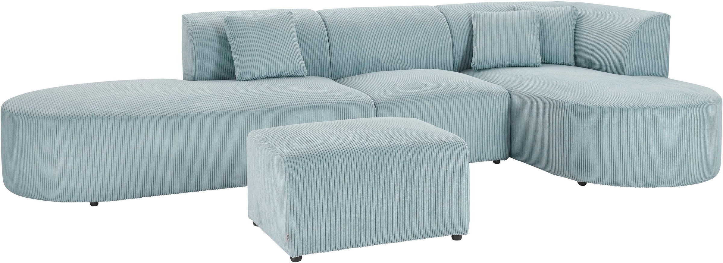 andas Ecksofa "Alesund L-Form" bestehend aus Modulen, auch einzeln erhältll günstig online kaufen