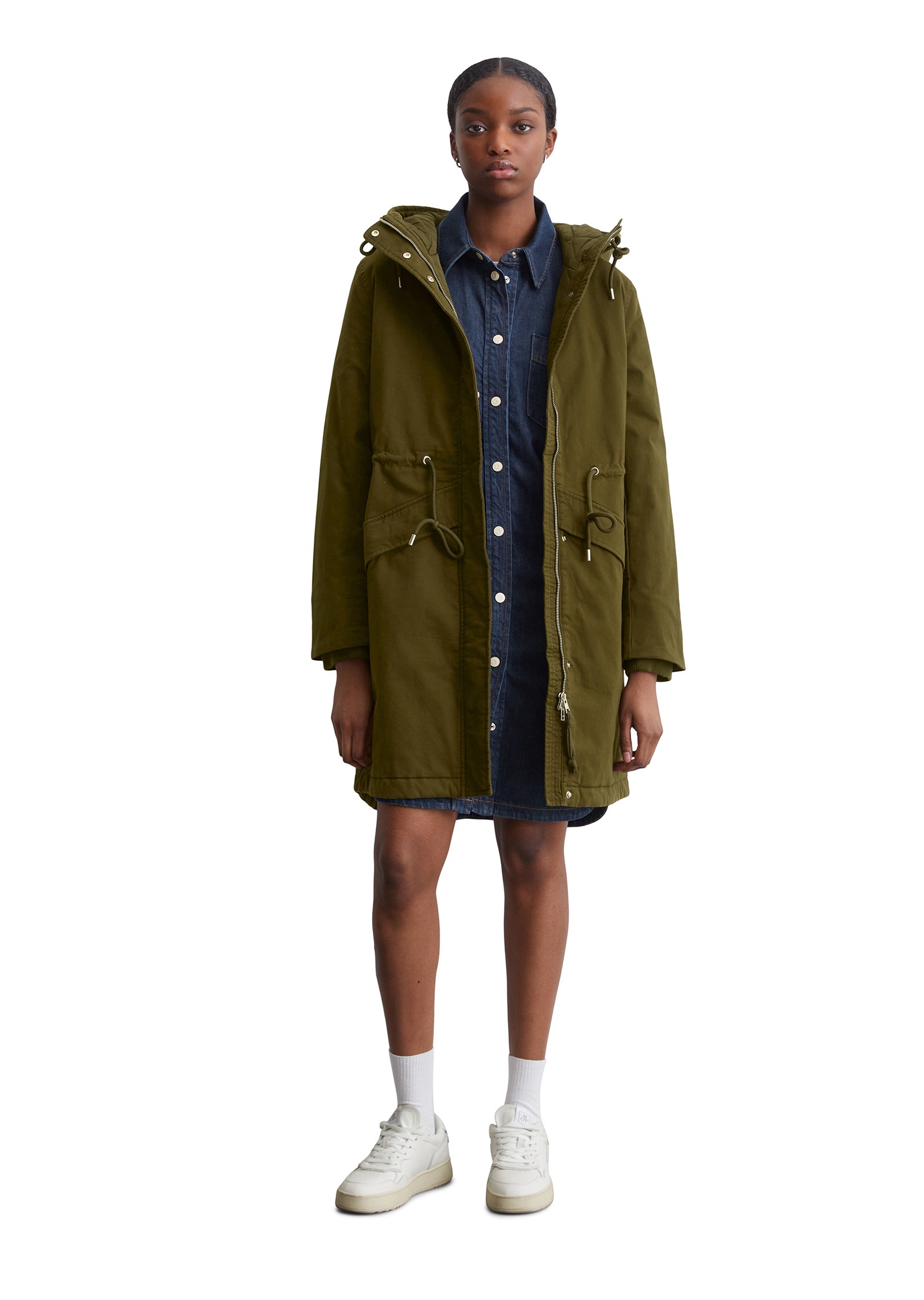 Marc O'Polo DENIM Kurzmantel »aus Organic Cotton Stretch«
