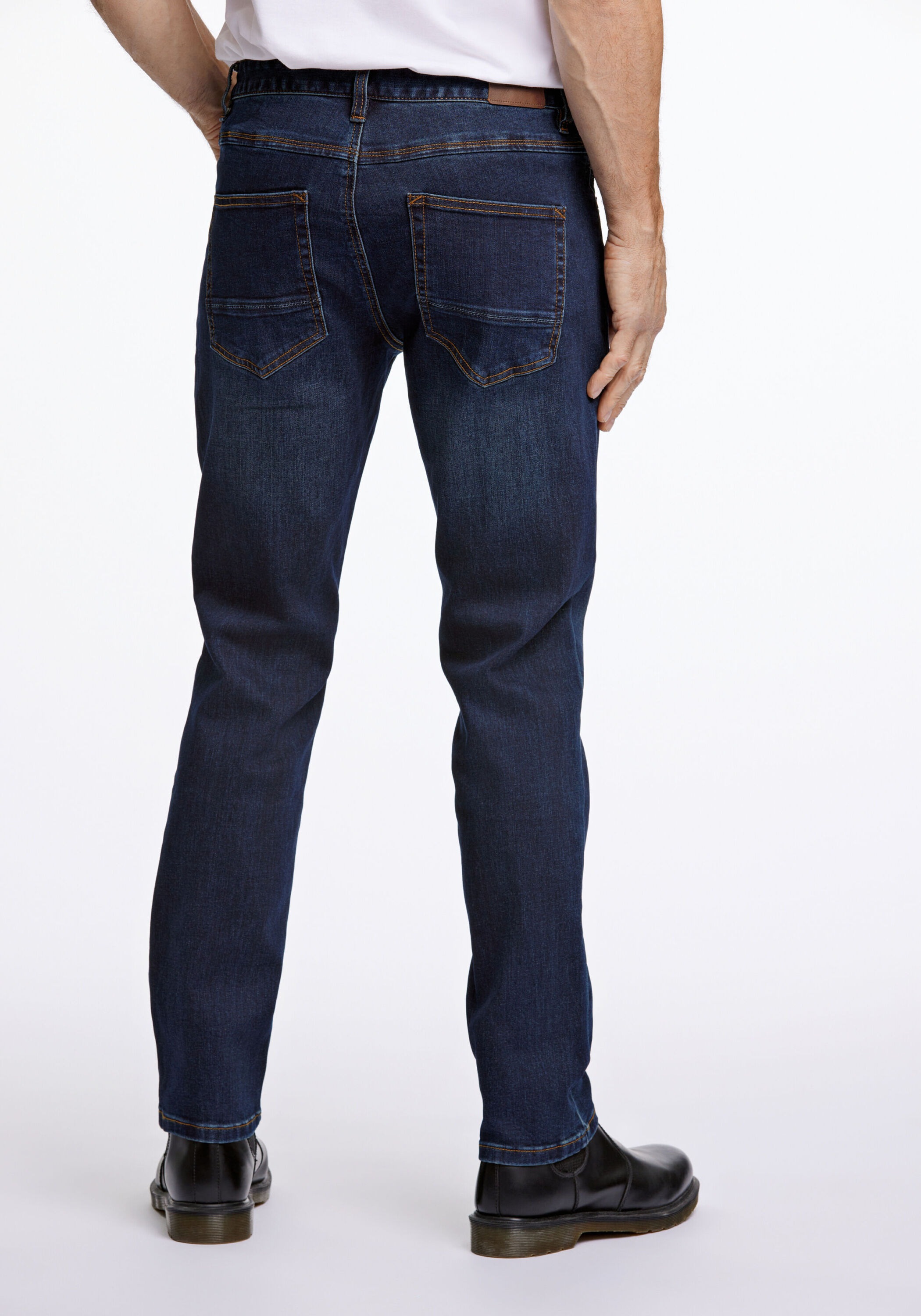 BISON 5-Pocket-Jeans "Jeans Tapered Fit" günstig online kaufen
