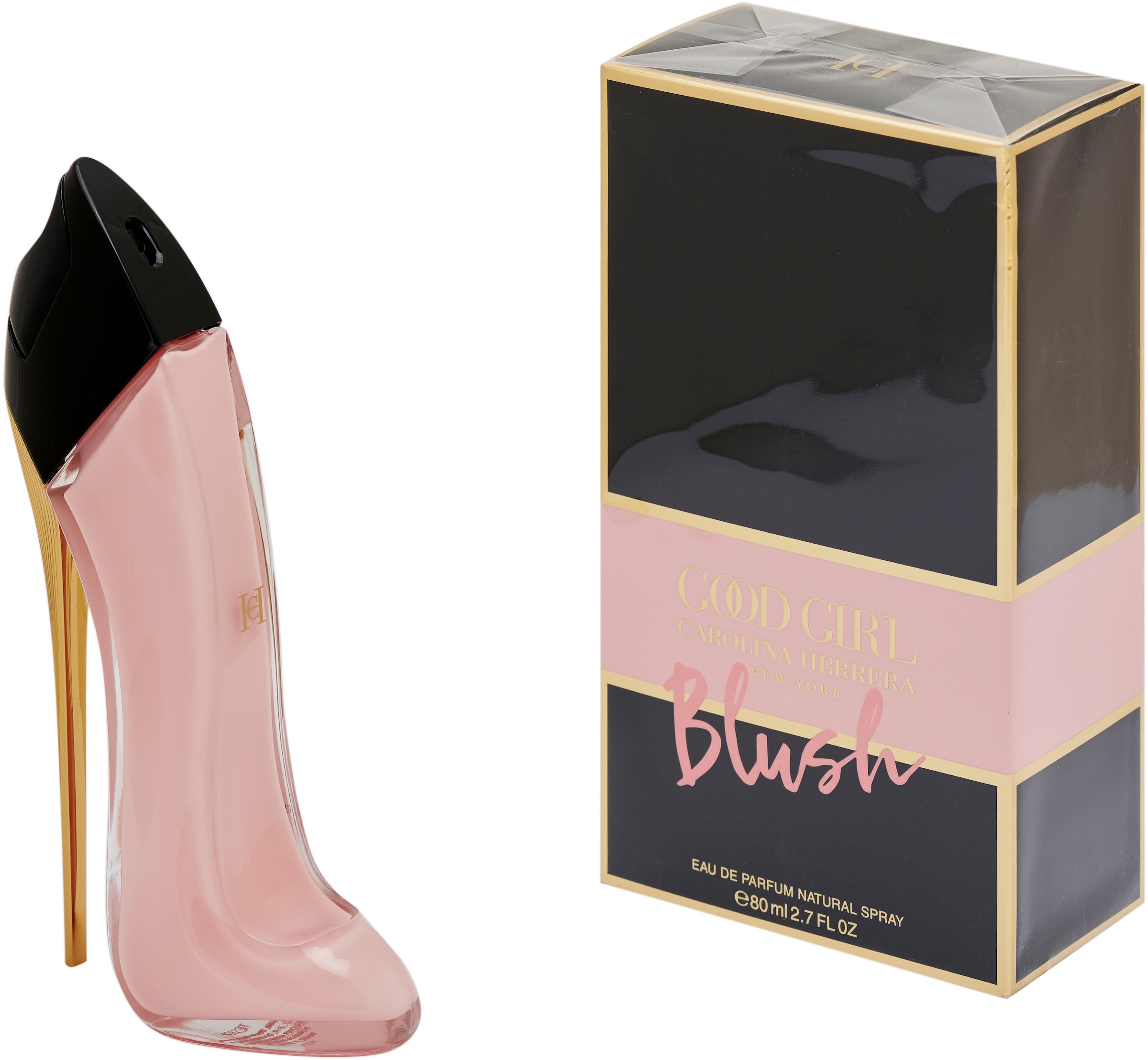 Damen Eau de Parfum "Good Girl Blush", 80ml, transparent, CAROLINA HERRERA, Parfüms, mit frischen Nuancen