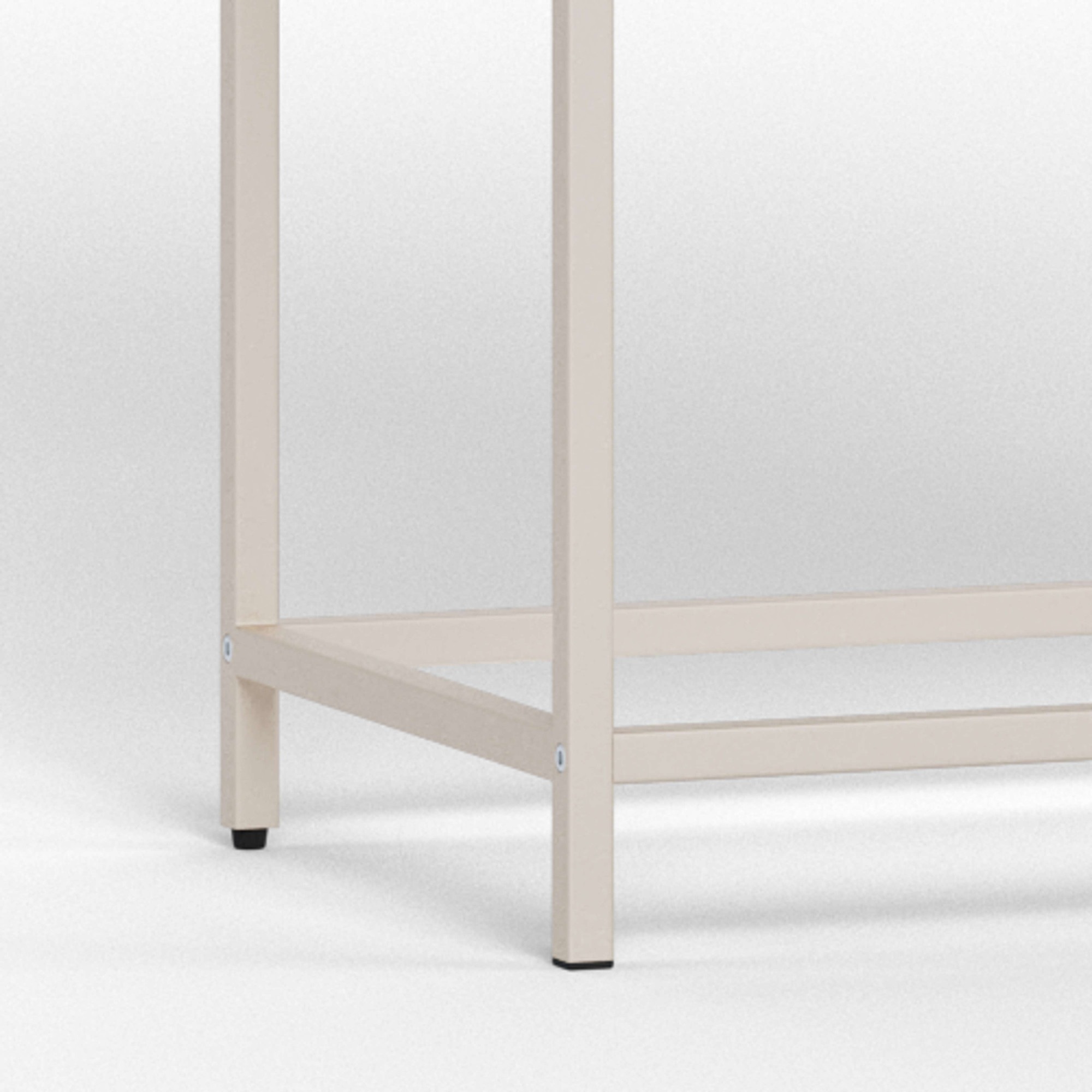 ACTONA GROUP Glasvitrine »Seaford, Vitrine« Vitrine, grauer Stahl, Oberboden und 4 Einlegeböden, 77x 35 x 185,6 cm