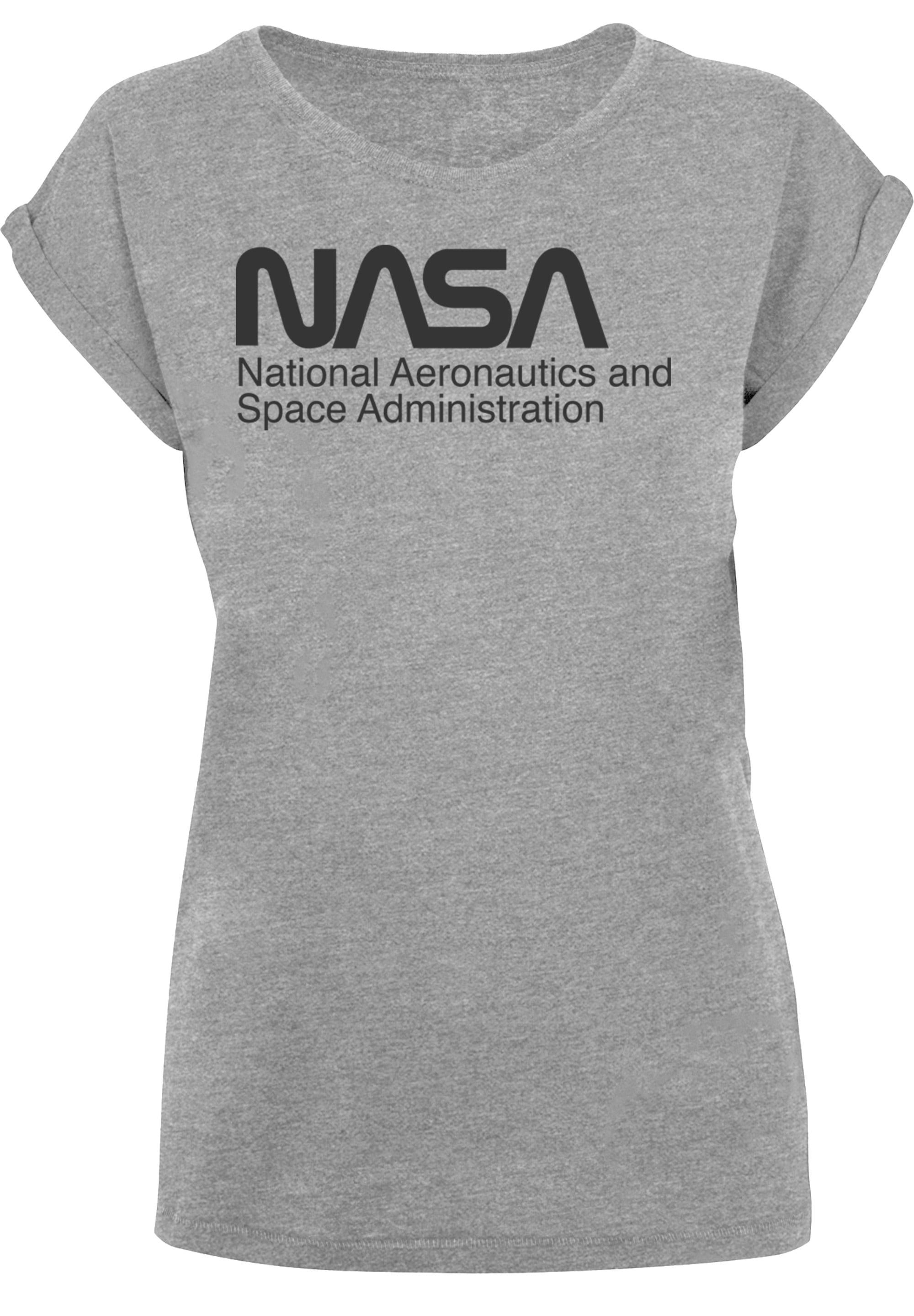 F4NT4STIC T-Shirt »NASA Logo One Tone«, Print