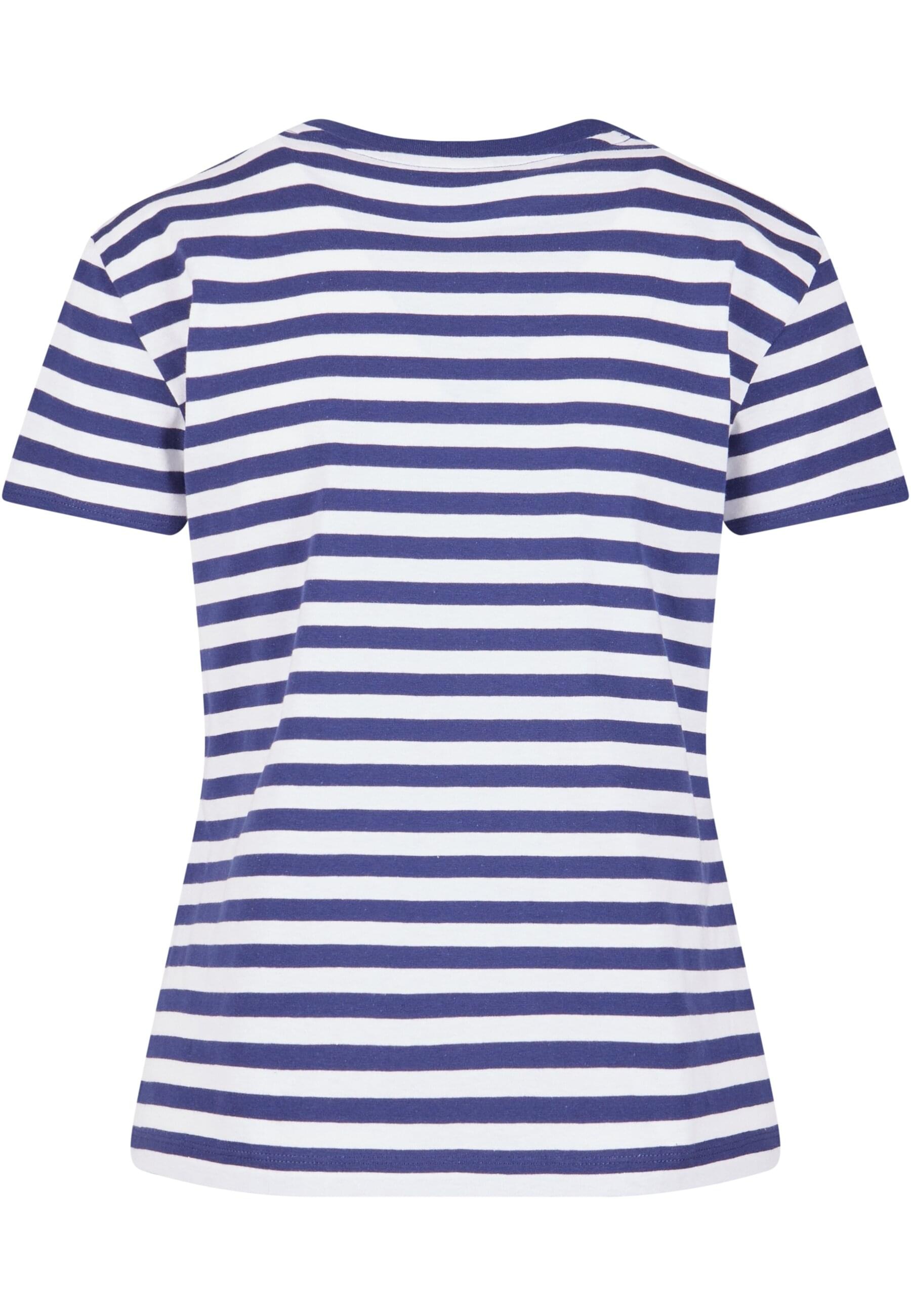 URBAN CLASSICS T-Shirt »Urban Classics Damen Ladies Regular Striped Tee«, (1 tlg.)