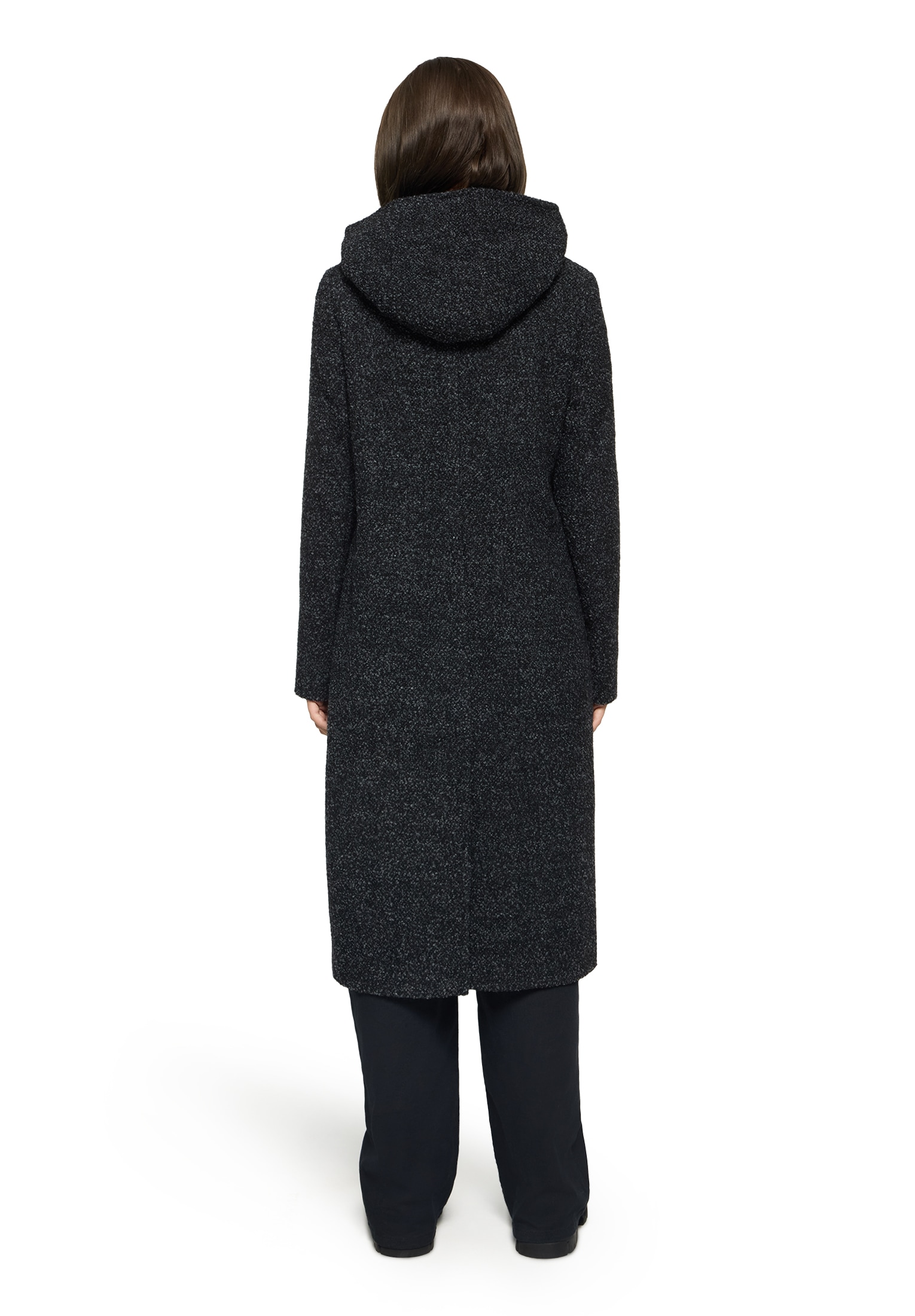 Gil Bret Wollmantel mit Kapuze