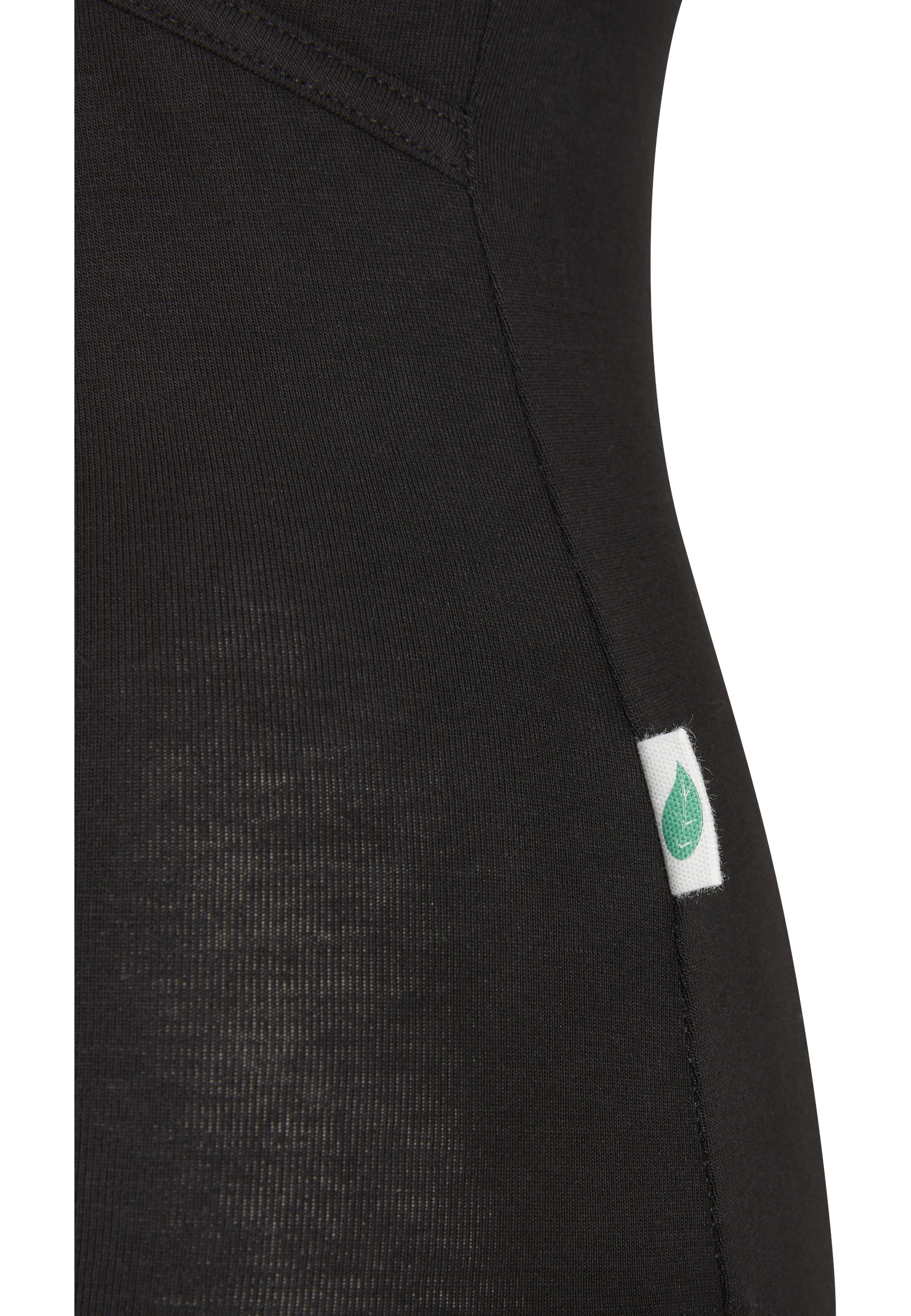 URBAN CLASSICS Kurzarmshirt »Urban Classics Damen Ladies Organic Cut Out Longsleeve Body« 1 Stk.
