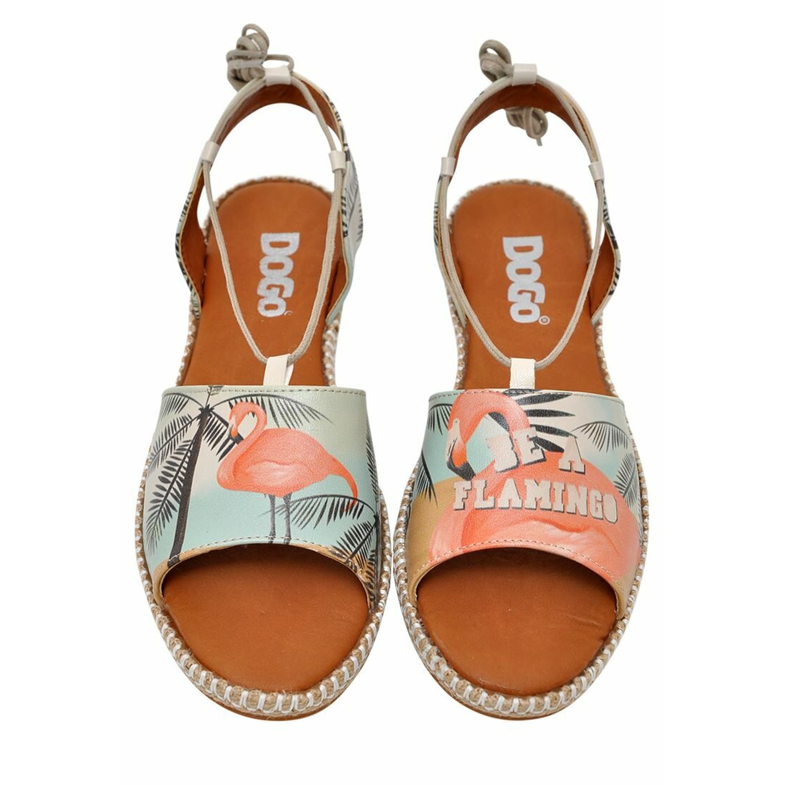 DOGO Sandale »Damen Hazel Be a Flamingo Vegan Damen Sandalen/ Sandaletten /«, Vegan