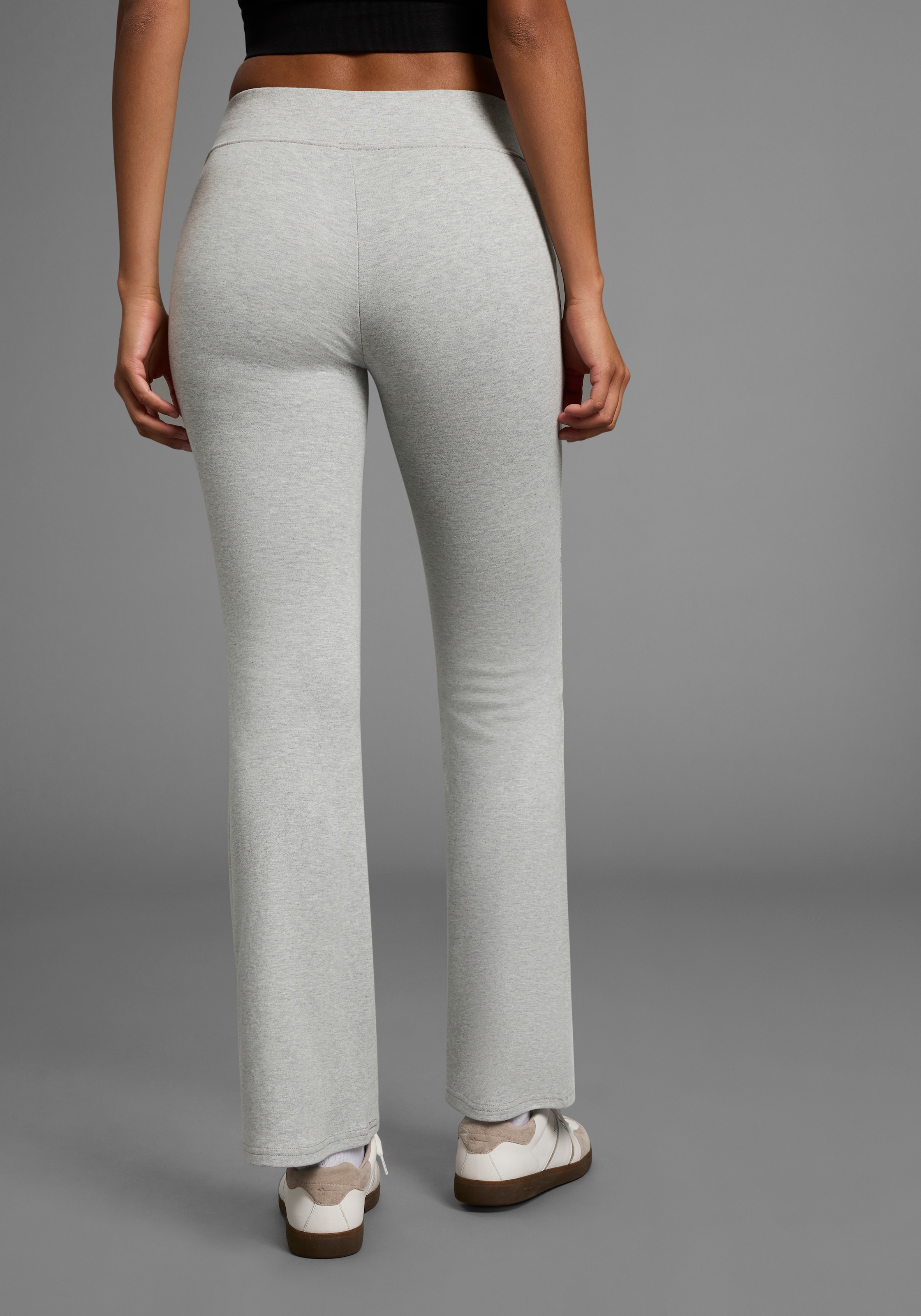 Laura Scott Stretch-Hose, Elastischer Baumwollmix mit bequemem Sitz und weitem Bein